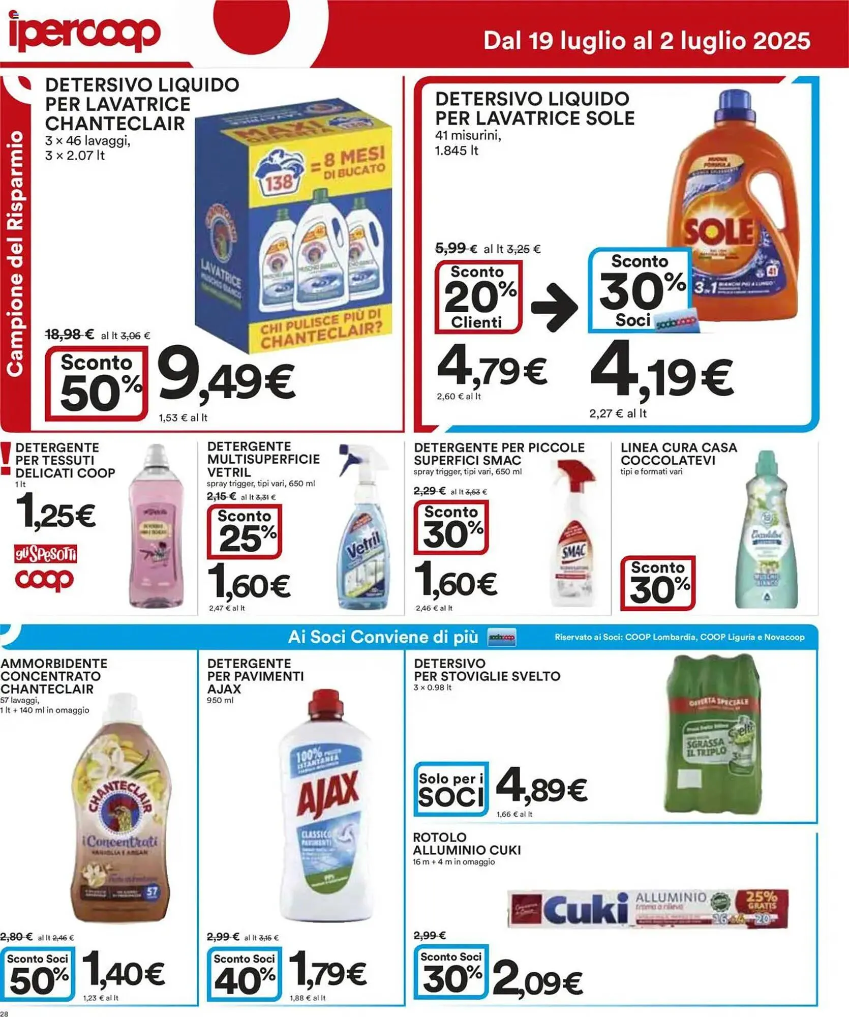 Volantino Ipercoop da 19 giugno a 2 luglio di 2025 - Pagina del volantino 28