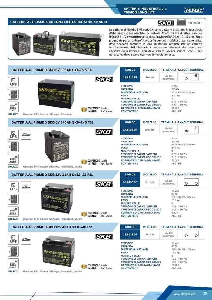 Catalogo Batteries and Power da 7 marzo a 31 dicembre di 2025 - Pagina del volantino 25