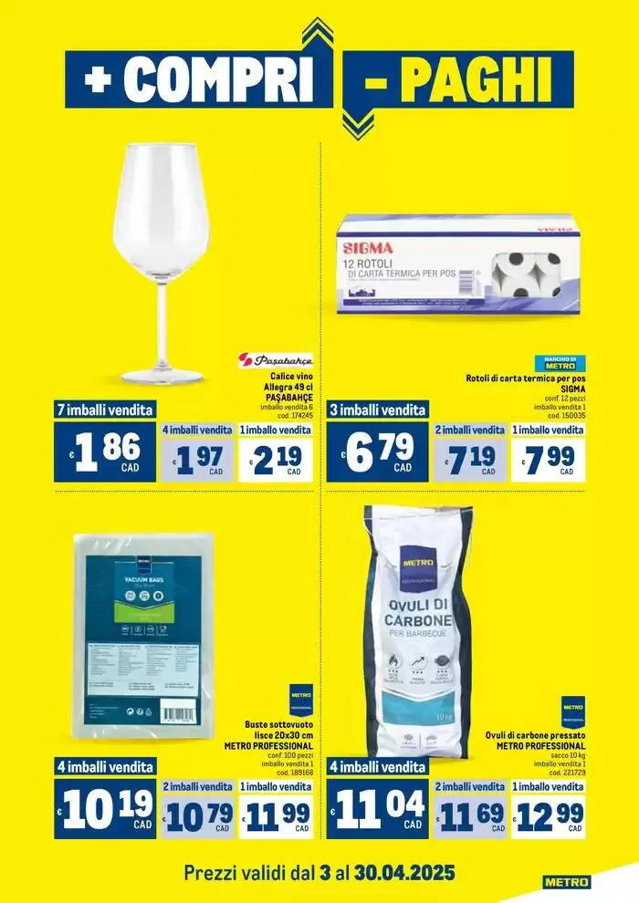 + Compri - Paghi da 3 aprile a 30 aprile di 2025 - Pagina del volantino 1