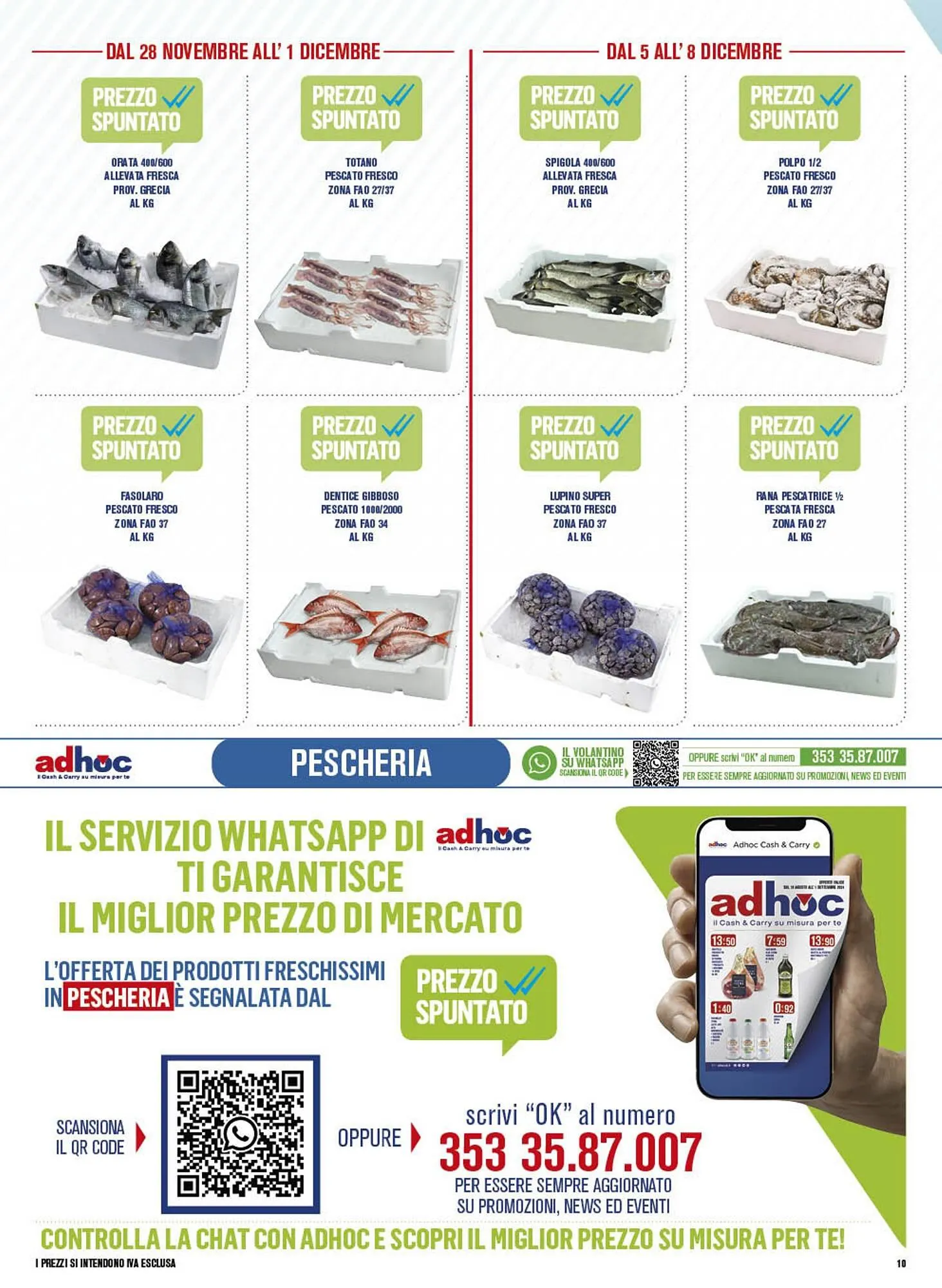 Volantino Adhoc da 25 novembre a 8 dicembre di 2024 - Pagina del volantino 10