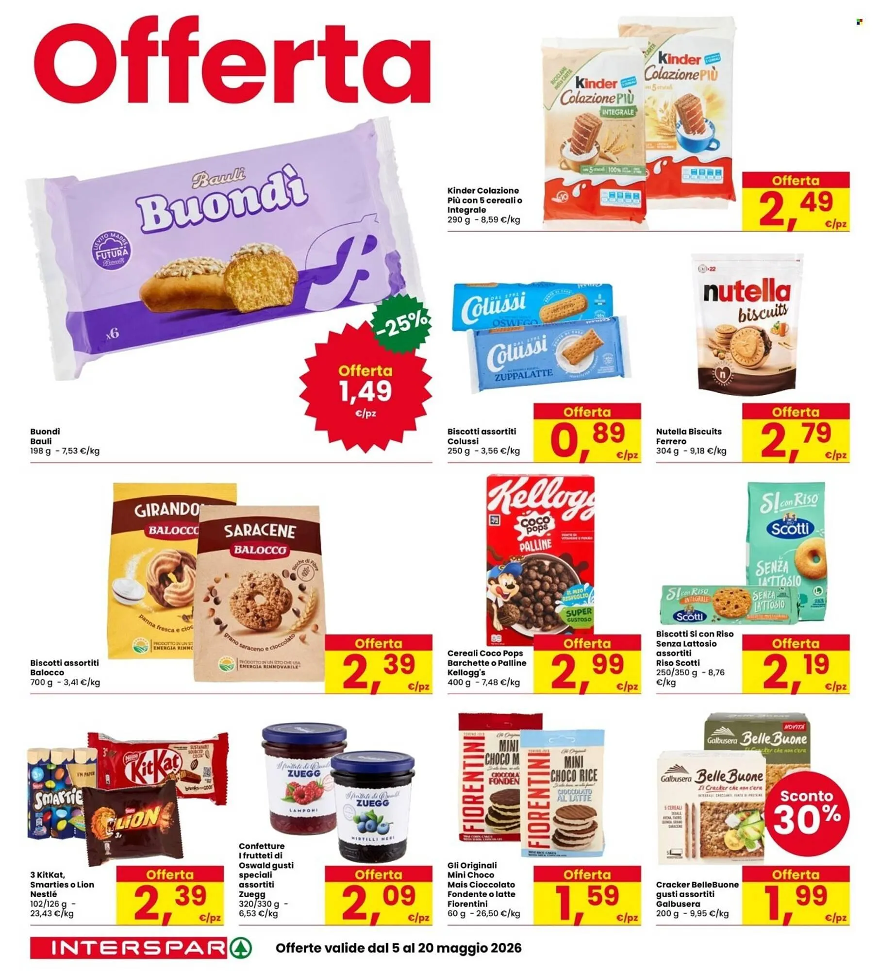 Volantino Interspar da 5 maggio a 20 maggio di 2026 - Pagina del volantino 20