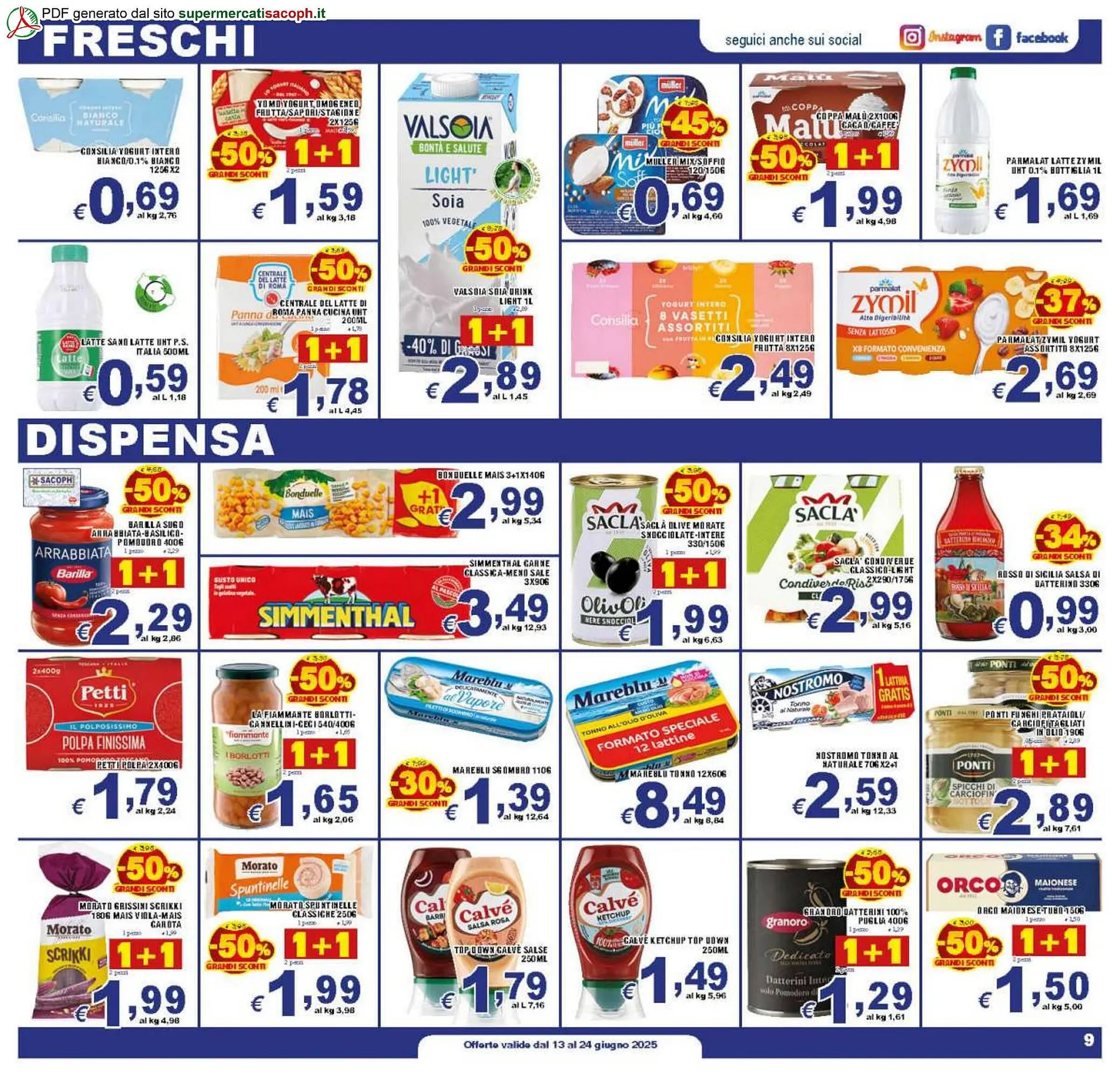Volantino Sacoph da 13 giugno a 24 giugno di 2025 - Pagina del volantino 9