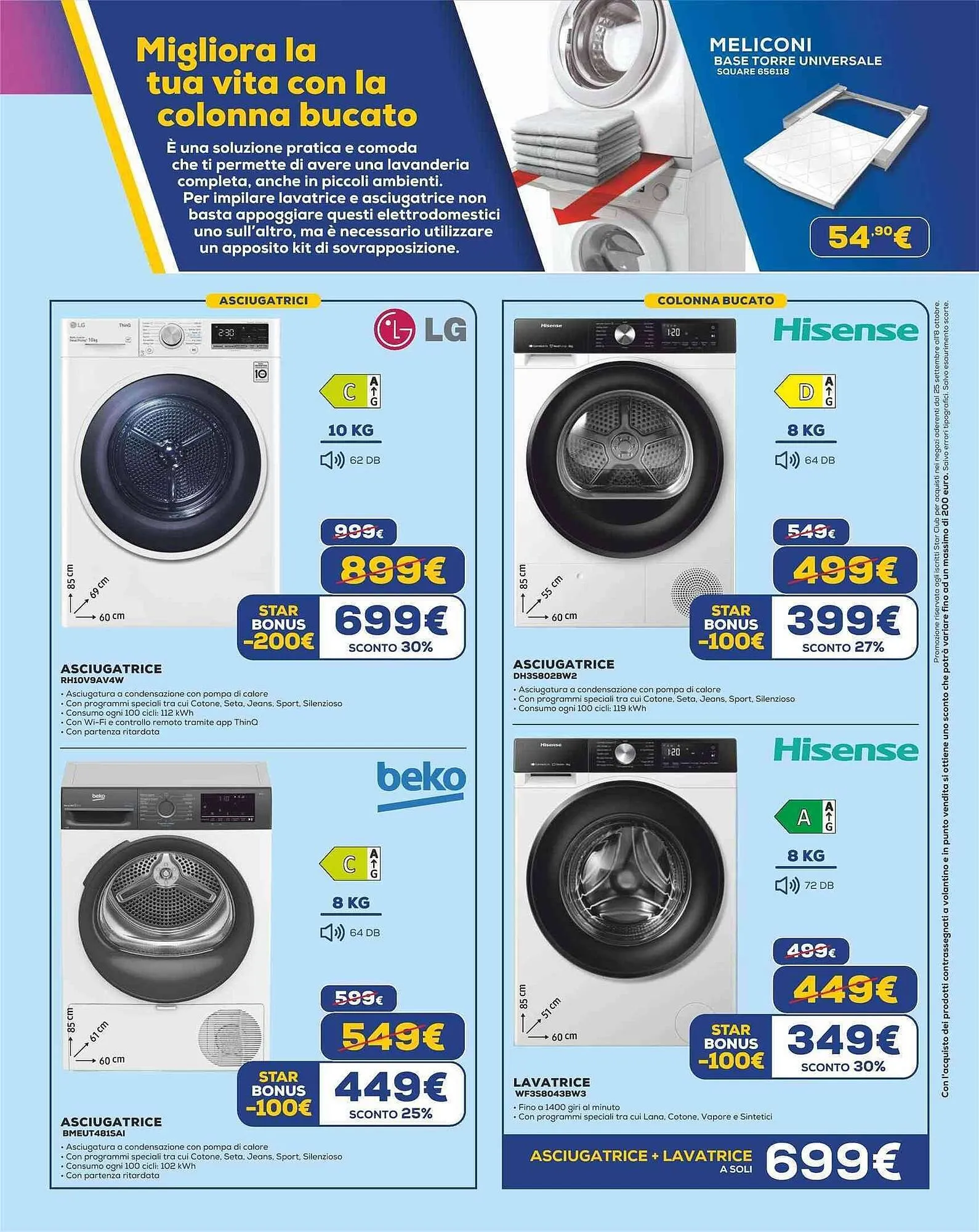 Volantino Euronics da 25 settembre a 8 ottobre di 2025 - Pagina del volantino 3