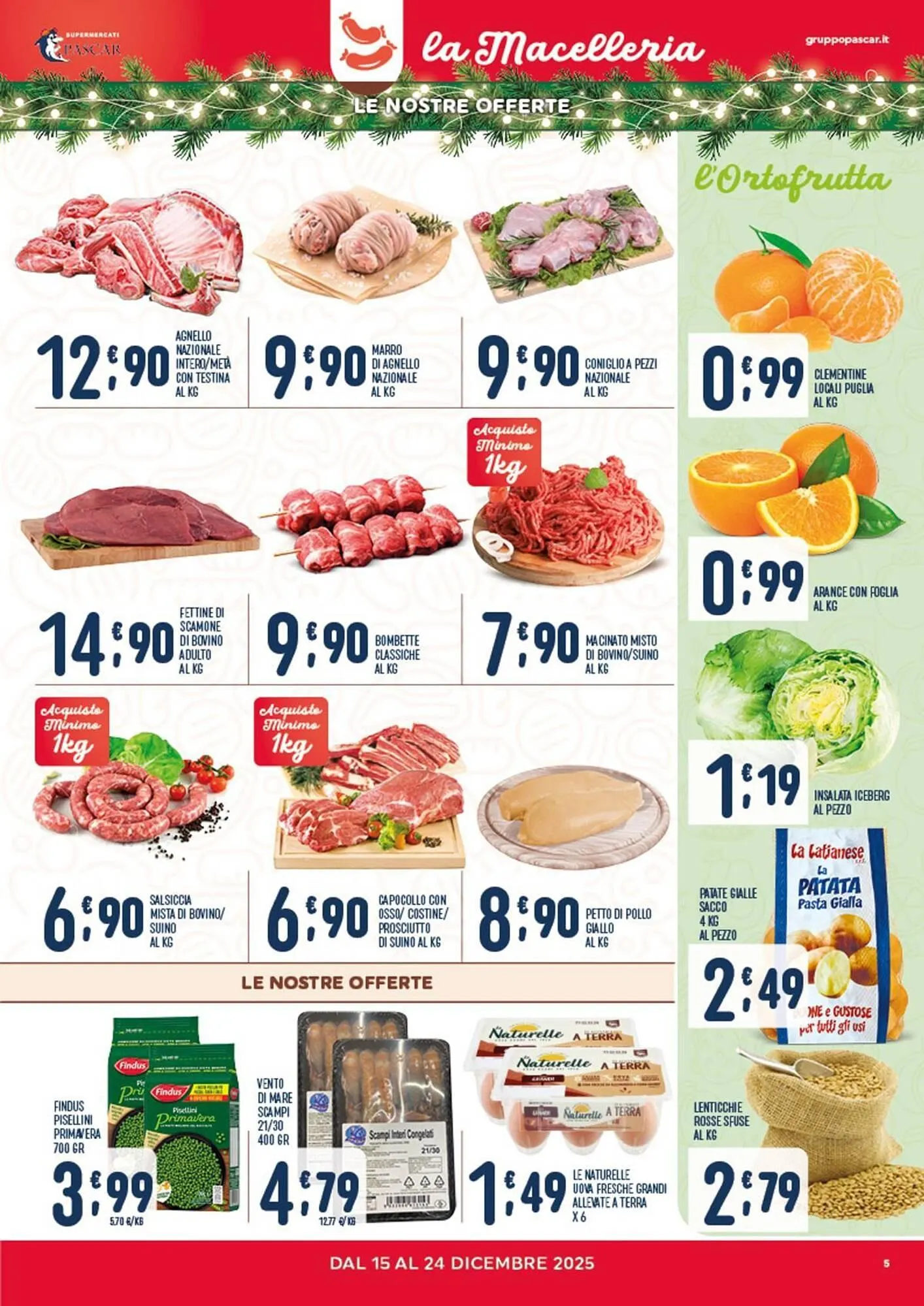 Volantino Gruppo Pascar da 15 dicembre a 24 dicembre di 2025 - Pagina del volantino 5