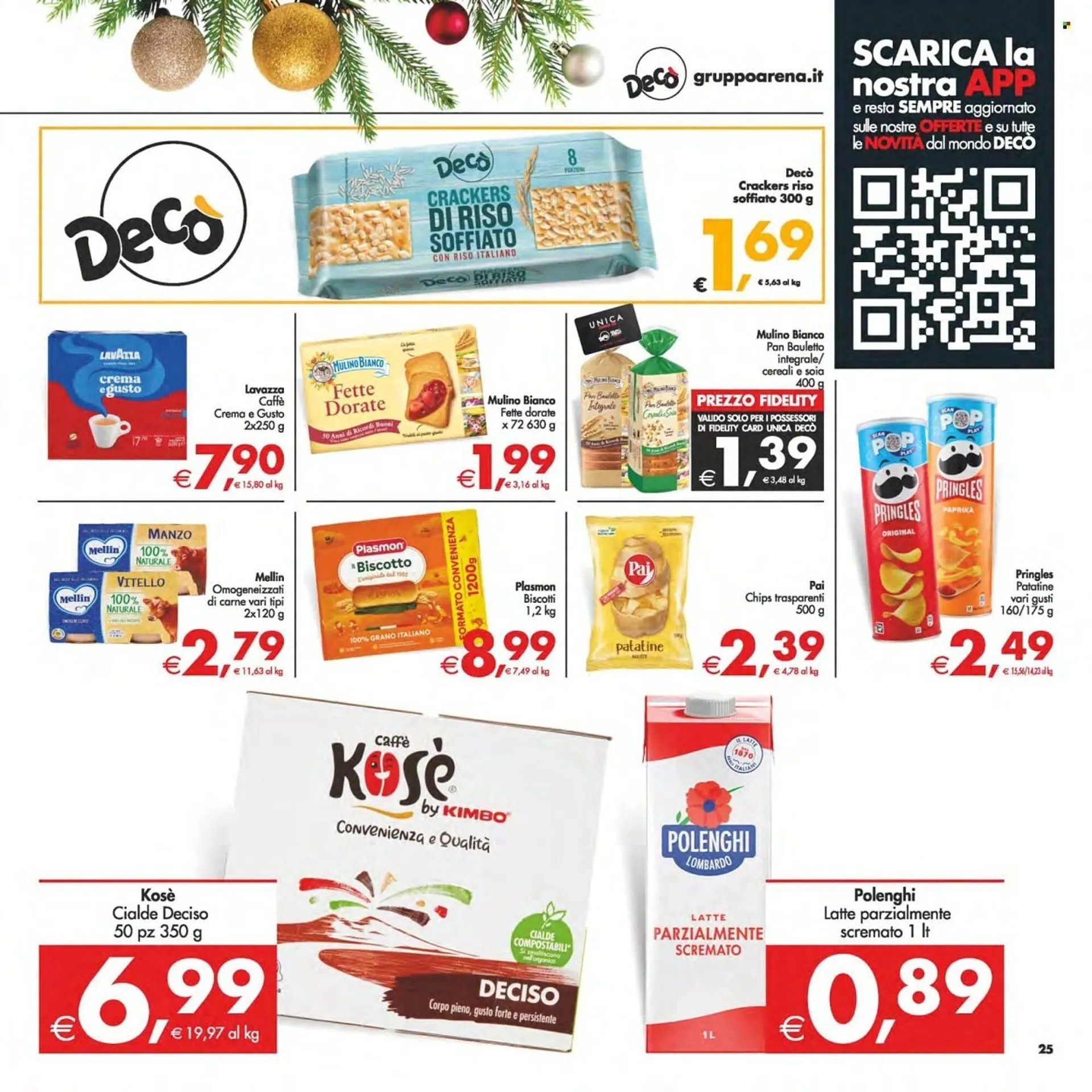 Volantino Deco Supermercati da 5 dicembre a 15 dicembre di 2025 - Pagina del volantino 25