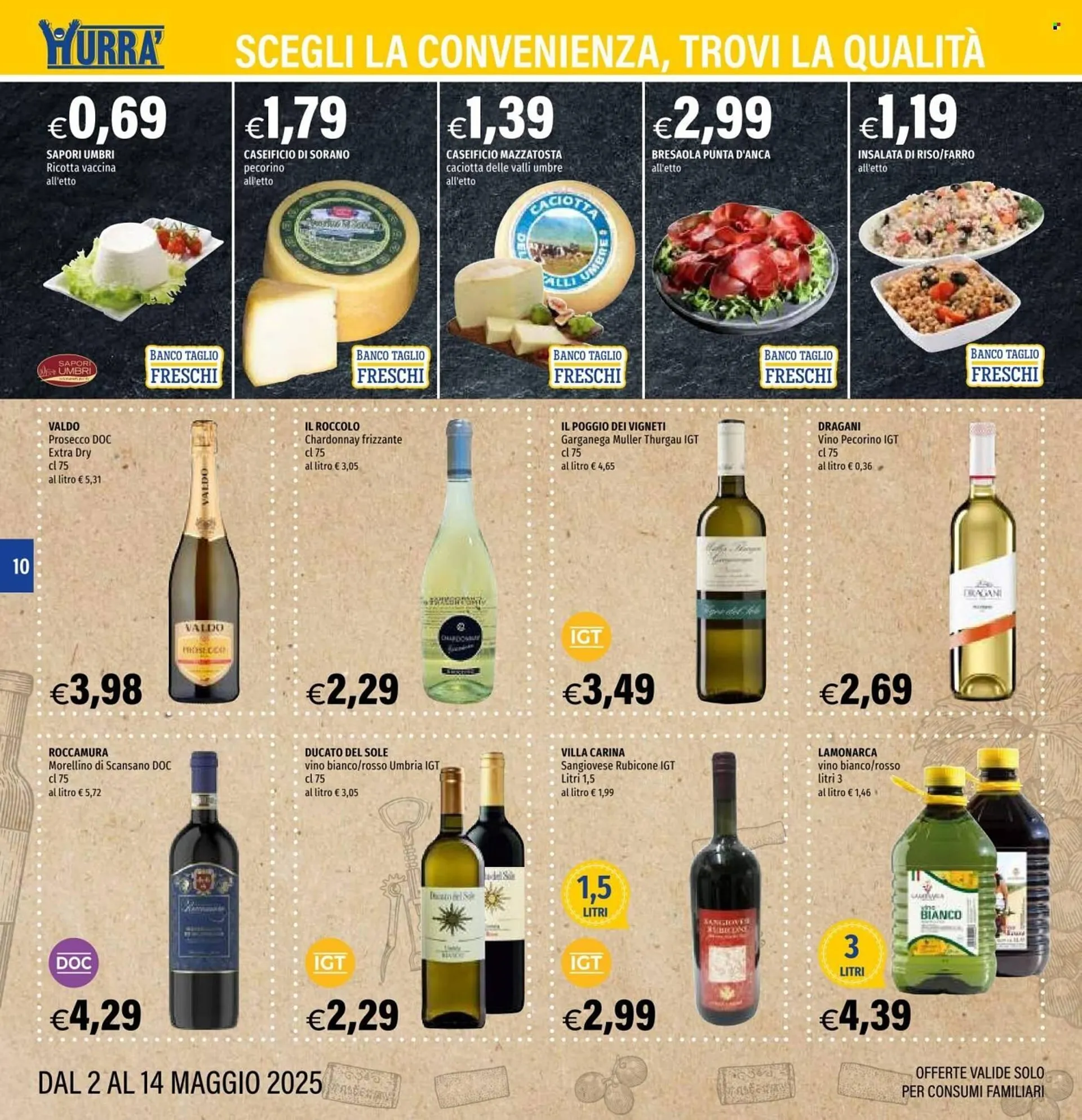 Volantino Hurrà da 2 maggio a 14 maggio di 2025 - Pagina del volantino 10
