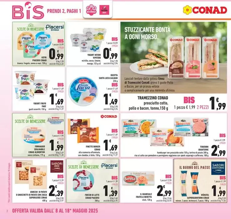 Prendi 2 , paghi 1 da 8 maggio a 18 maggio di 2025 - Pagina del volantino 2