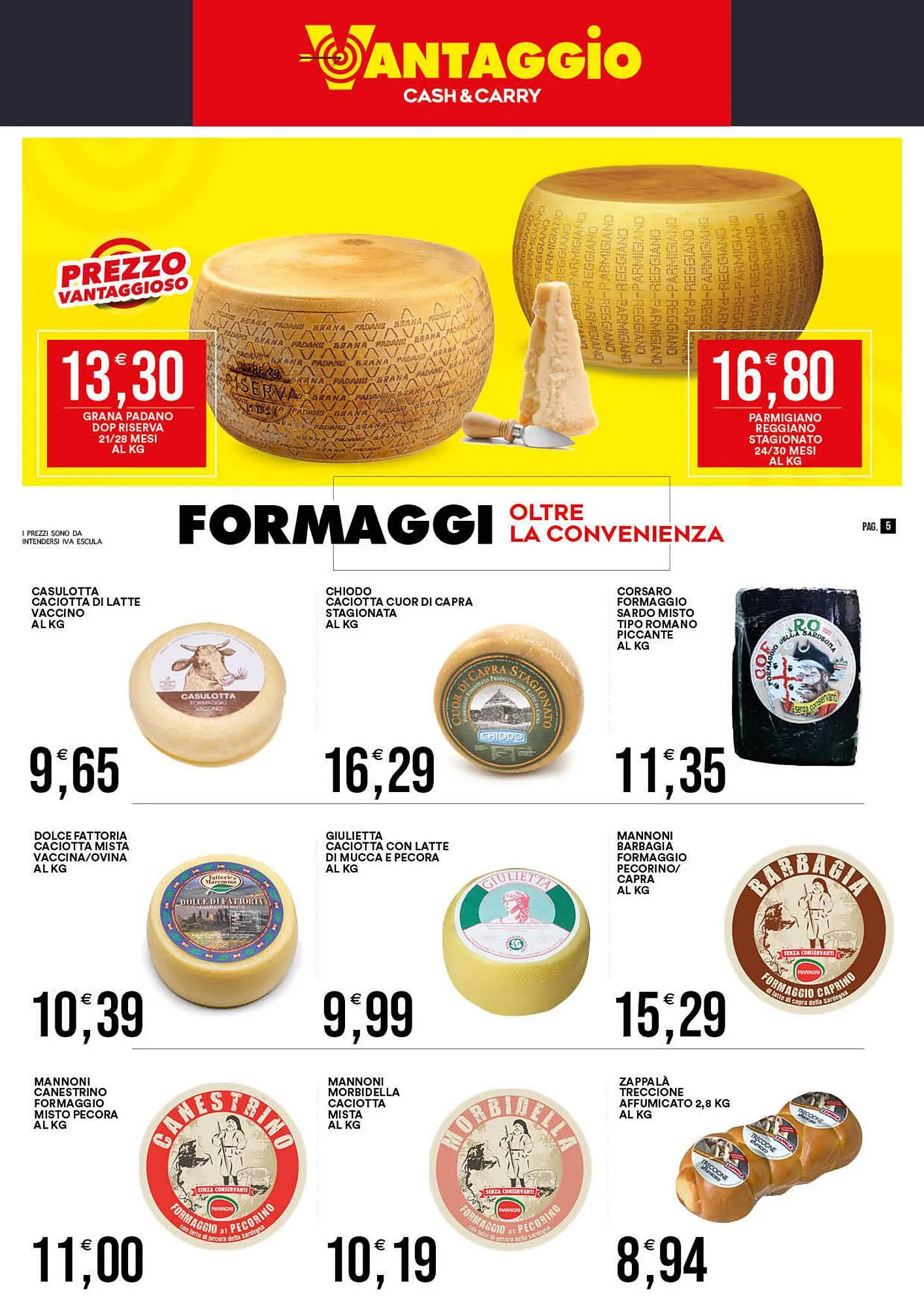 Volantino Vantaggio Cash&Carry da 30 giugno a 12 luglio di 2025 - Pagina del volantino 5