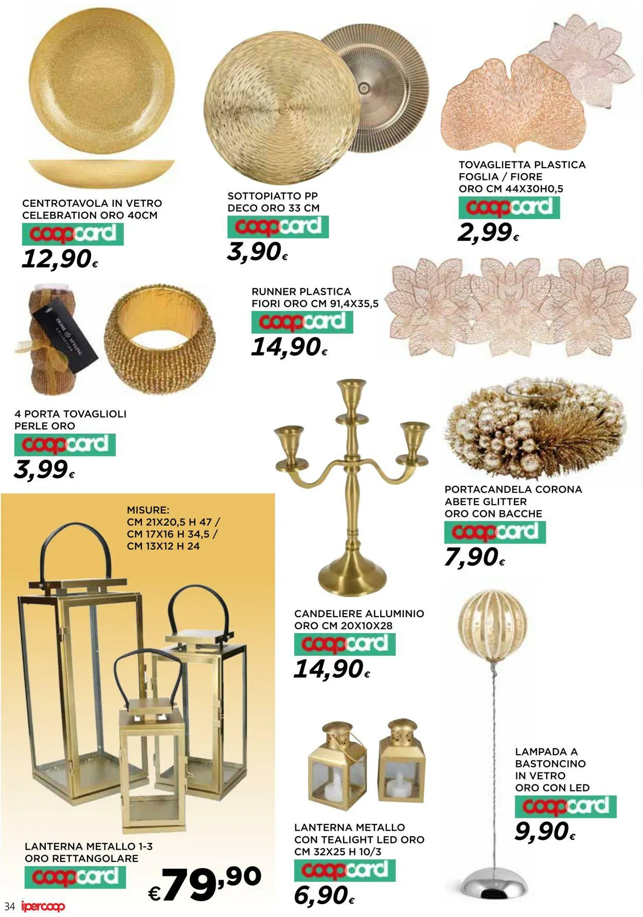 Coop Volantino attuale da 3 novembre a 10 dicembre di 2023 - Pagina del volantino 34