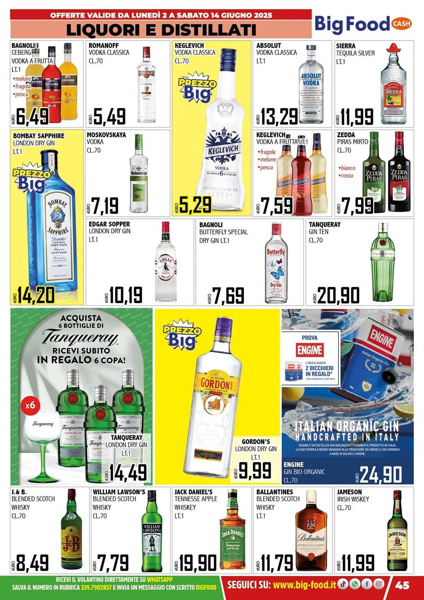 Volantino Big Food da 2 giugno a 14 giugno di 2025 - Pagina del volantino 45