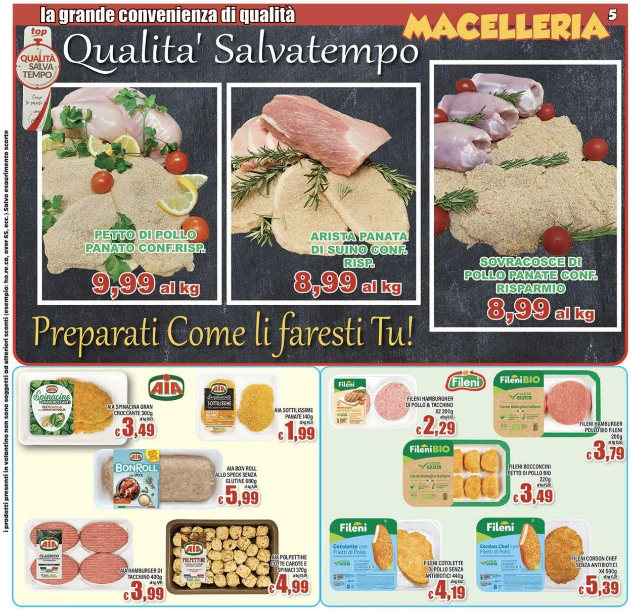 Top Supermercati Volantino attuale da 3 luglio a 17 luglio di 2025 - Pagina del volantino 5