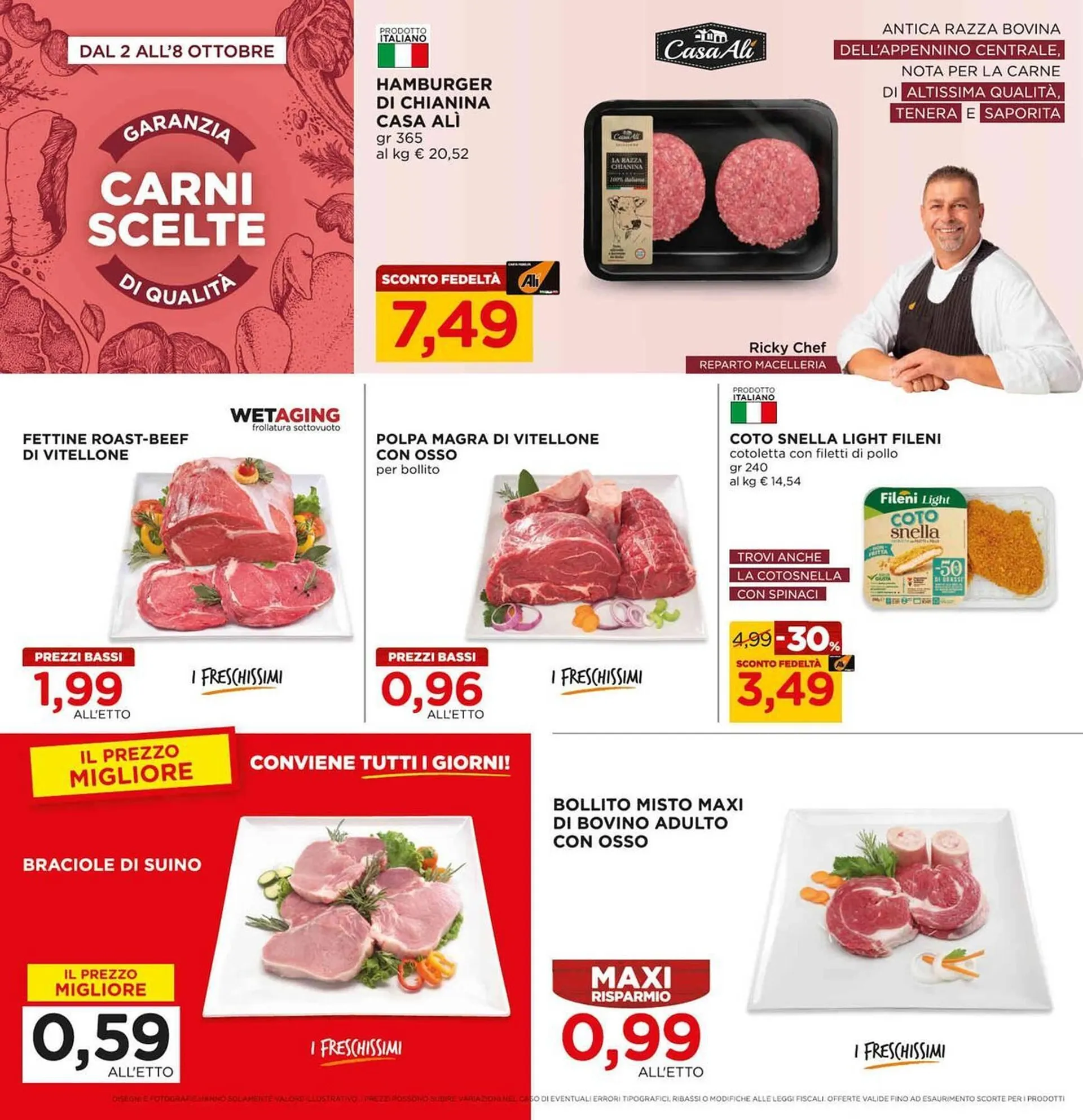 Volantino Alì Supermercati da 2 ottobre a 15 ottobre di 2025 - Pagina del volantino 8