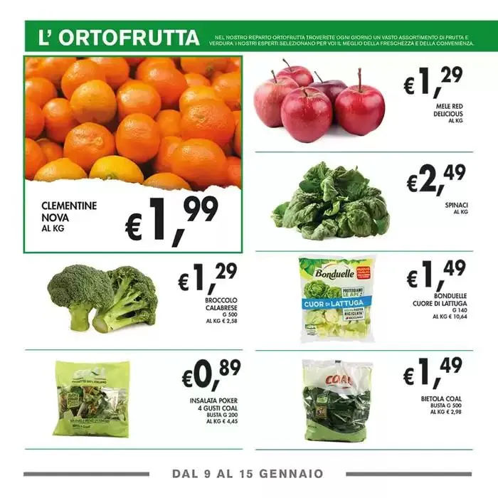 Eccomi da 9 gennaio a 22 gennaio di 2025 - Pagina del volantino 2