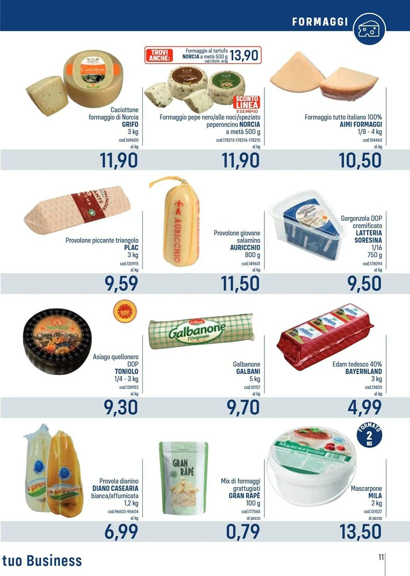 Volantino Talento Professional Store da 22 dicembre a 4 gennaio di 2026 - Pagina del volantino 11