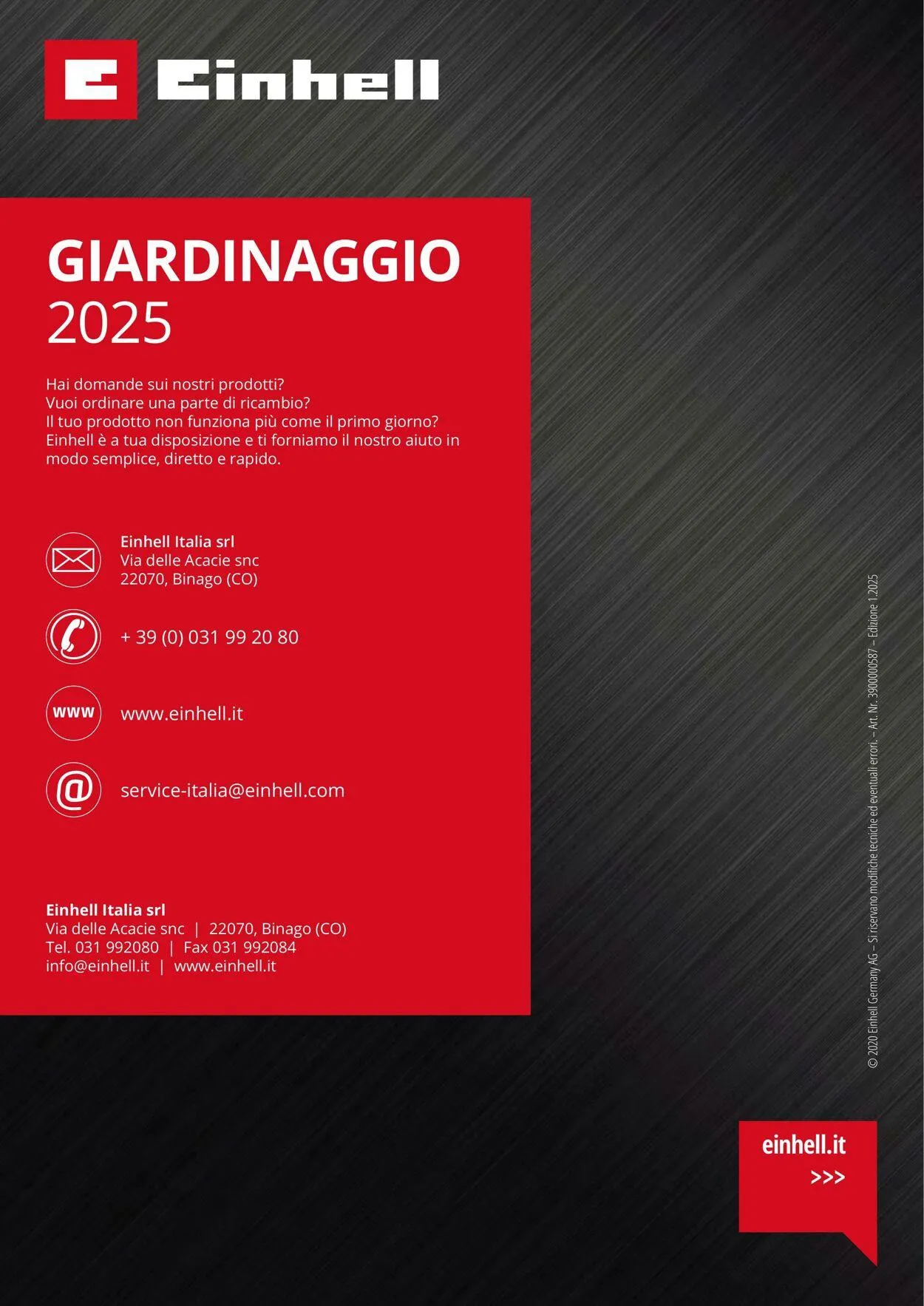 Einhell da 17 giugno a 17 settembre di 2025 - Pagina del volantino 84