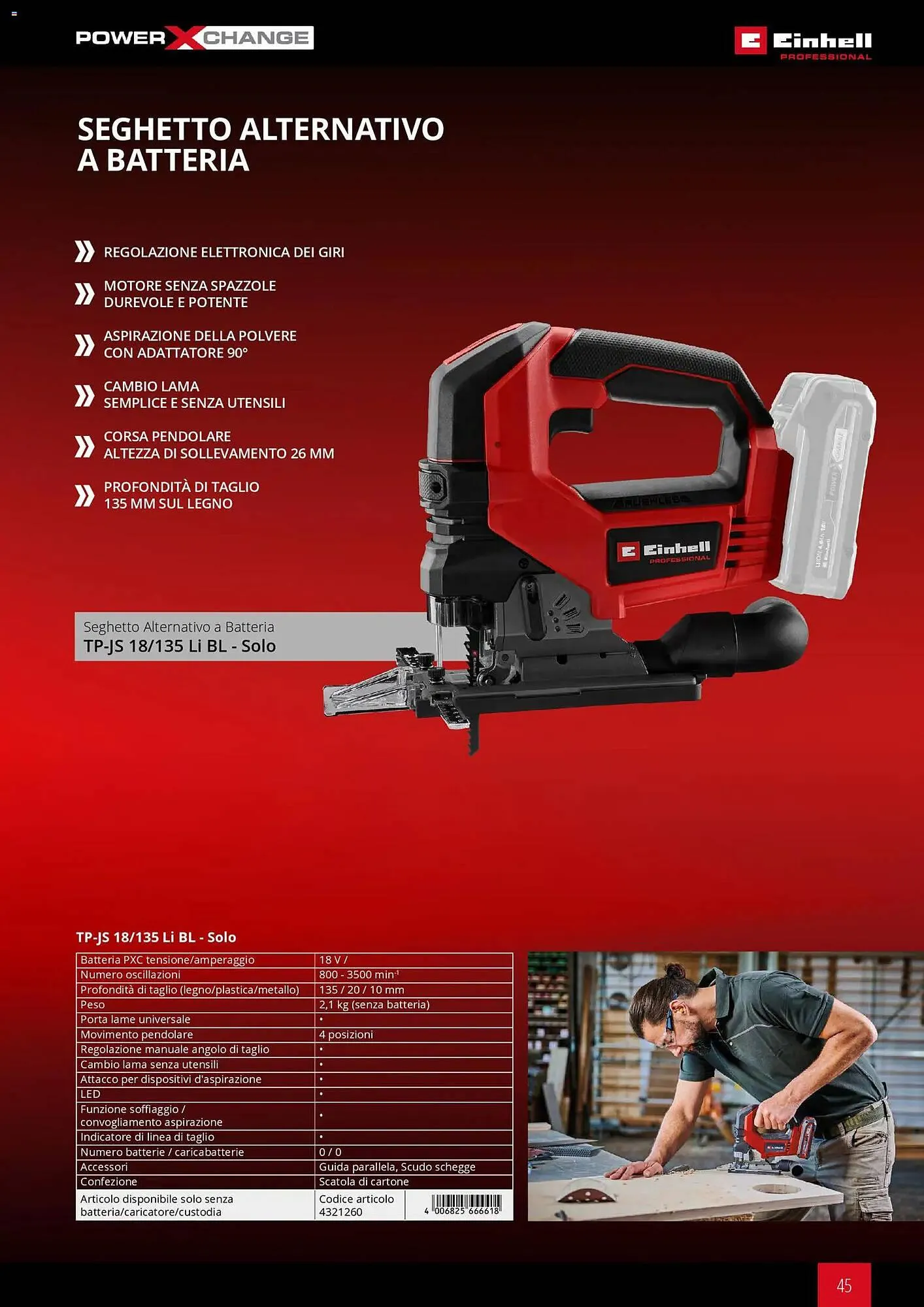 Volantino Einhell da 17 marzo a 31 dicembre di 2026 - Pagina del volantino 47