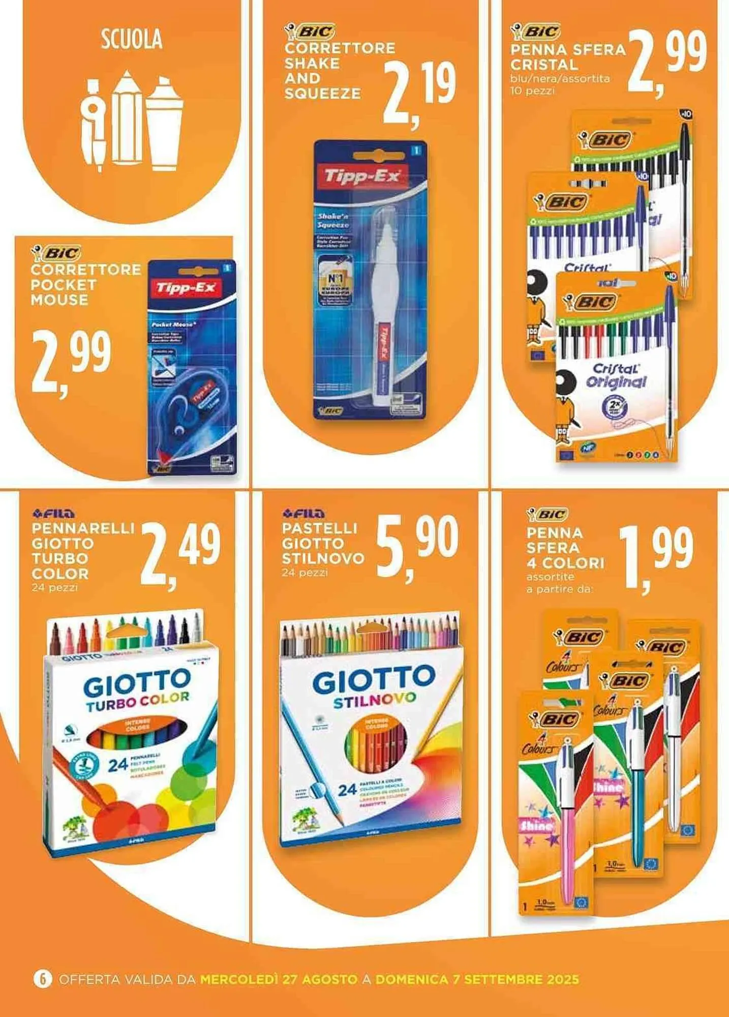 Volantino Conad da 27 agosto a 7 settembre di 2025 - Pagina del volantino 6