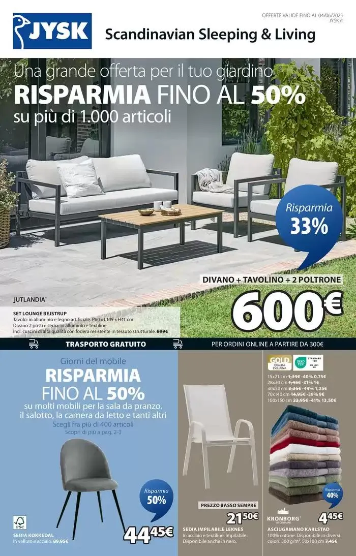 Una grande offerta per il tuo giardino da 8 maggio a 4 giugno di 2025 - Pagina del volantino 1