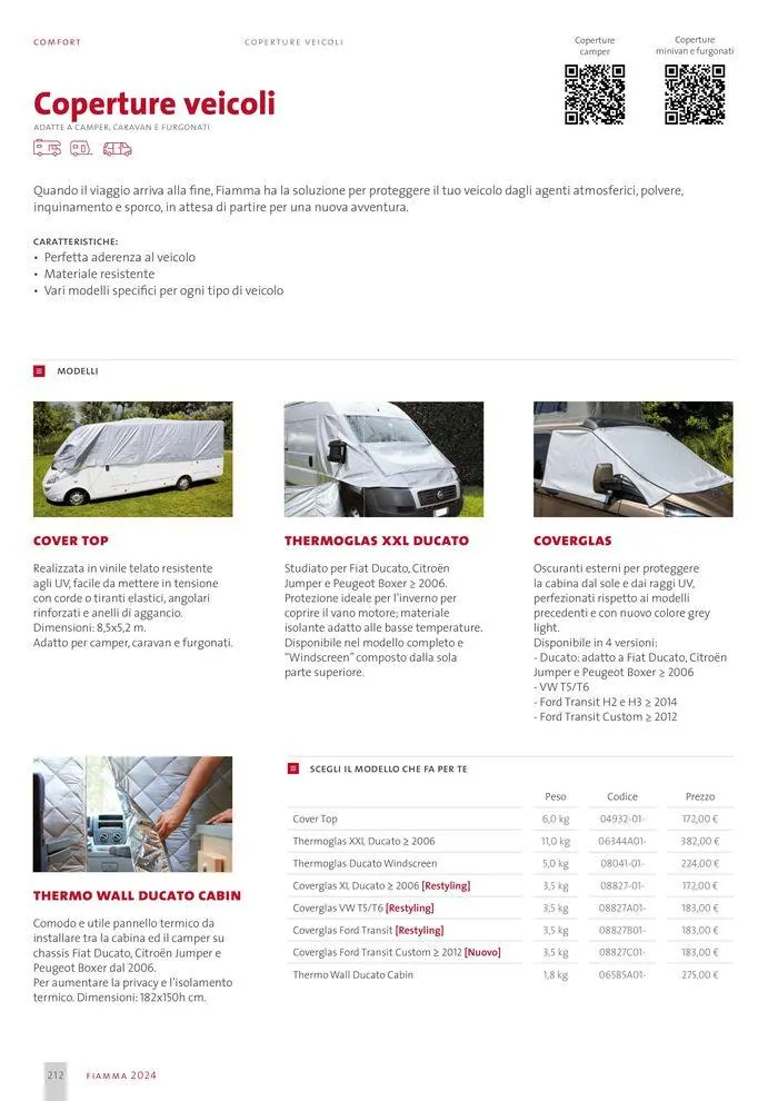 Catalogo Van 2024 da 6 marzo a 31 dicembre di 2024 - Pagina del volantino 212