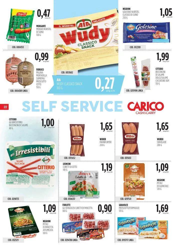 Carico Cash & Carry  da 1 agosto a 15 agosto di 2024 - Pagina del volantino 22