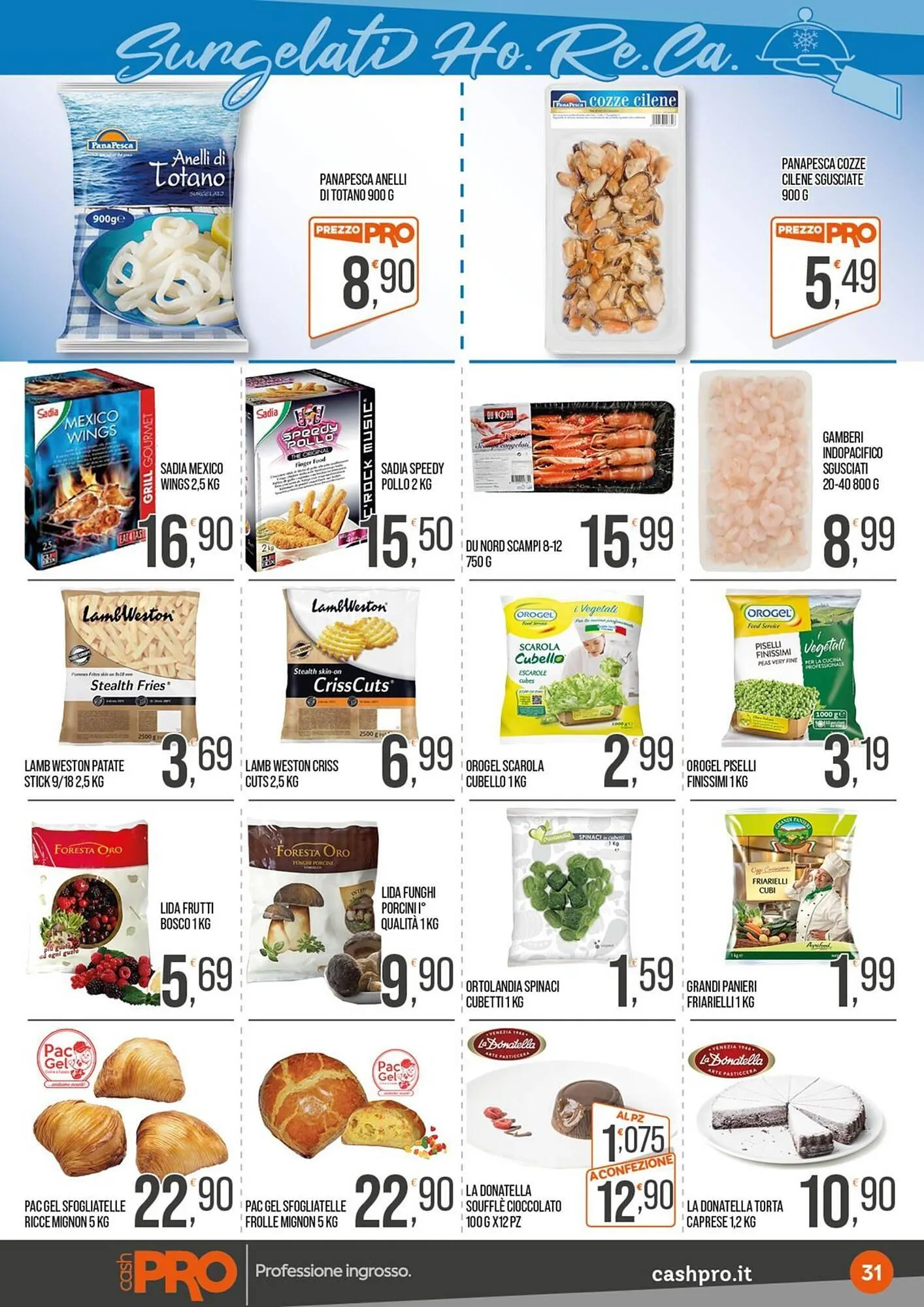 Volantino Cash pro da 15 dicembre a 24 dicembre di 2025 - Pagina del volantino 31