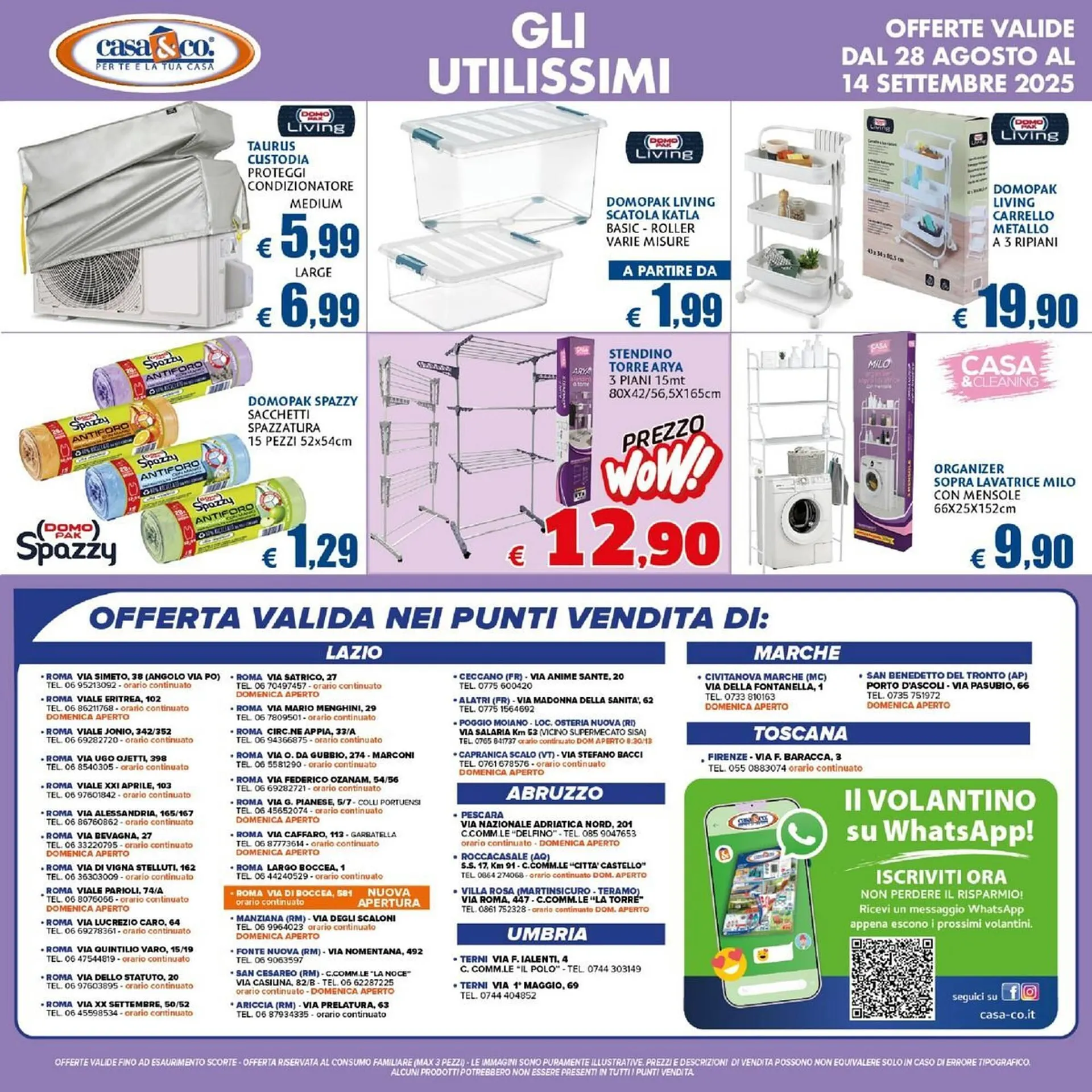 Volantino Casa & Co da 28 agosto a 14 settembre di 2025 - Pagina del volantino 16