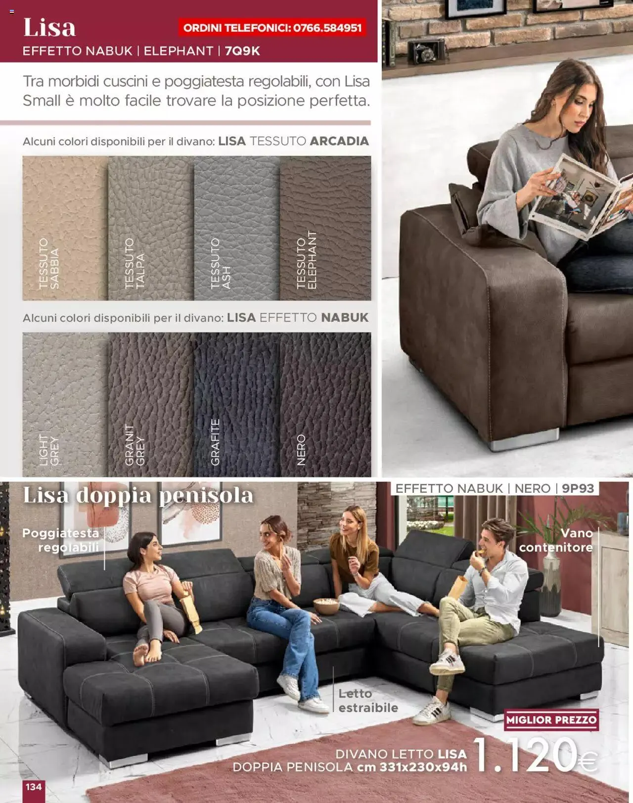 Volantino Mondo Convenienza da 1 ottobre a 31 dicembre di 2023 - Pagina del volantino 136