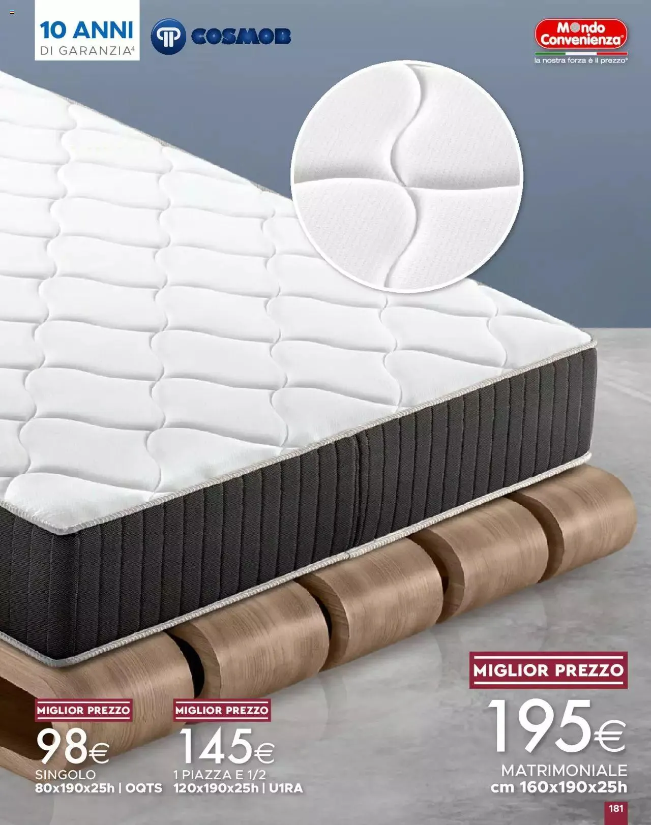 Volantino Mondo Convenienza da 1 ottobre a 31 dicembre di 2023 - Pagina del volantino 183