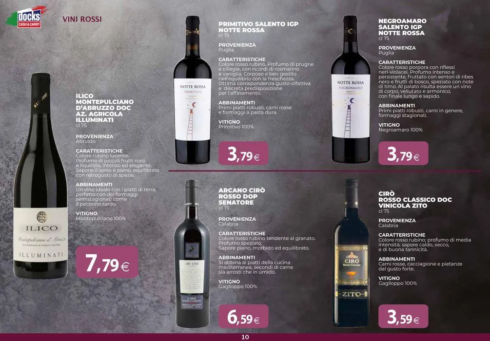 Catalogo Vini da 19 settembre a 16 ottobre di 2024 - Pagina del volantino 10