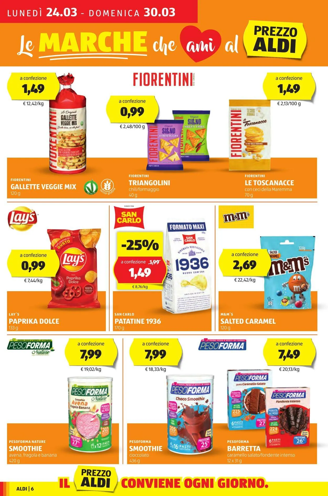Aldi Volantino attuale da 24 marzo a 30 marzo di 2025 - Pagina del volantino 6
