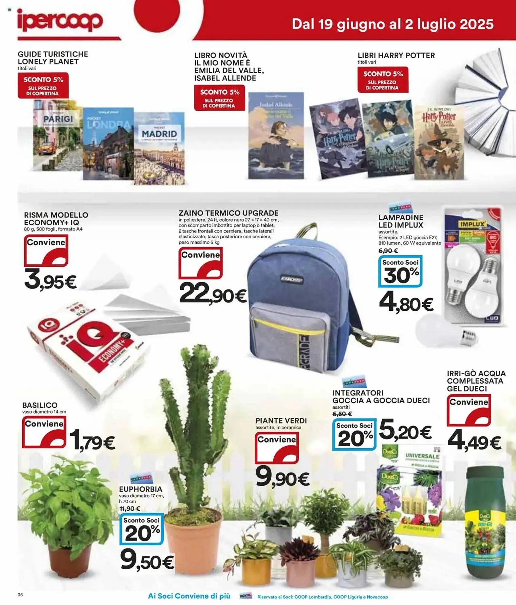 Volantino Ipercoop da 19 giugno a 2 luglio di 2025 - Pagina del volantino 36