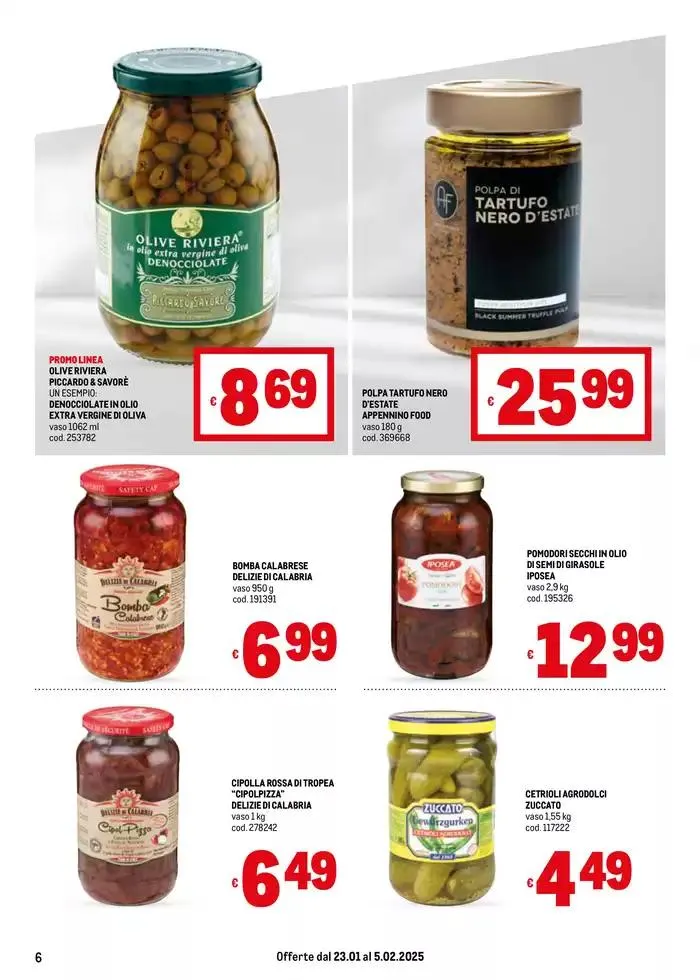 Offerte per te -Area 1 da 23 gennaio a 5 febbraio di 2025 - Pagina del volantino 6