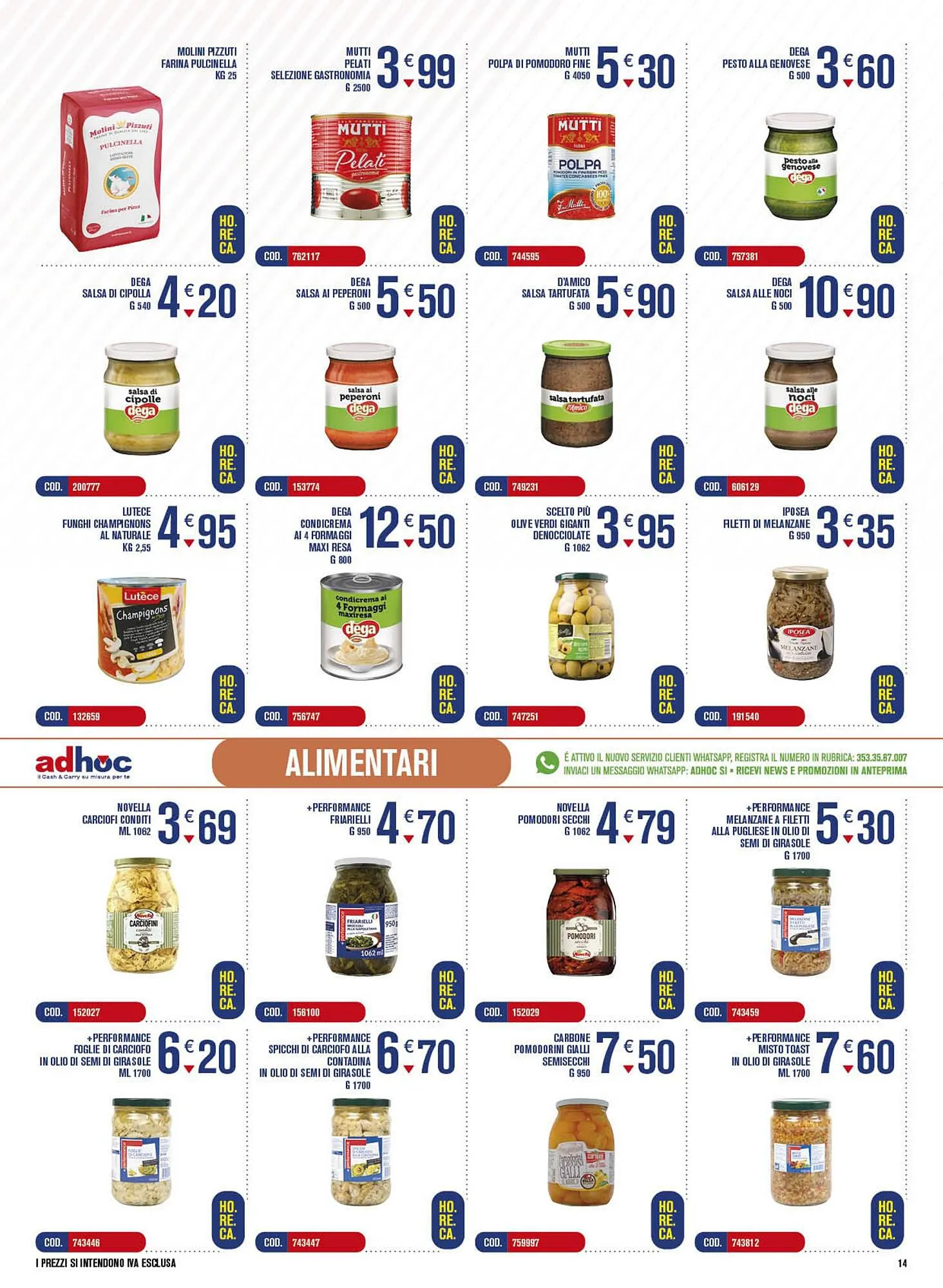 Volantino Adhoc da 2 aprile a 14 aprile di 2024 - Pagina del volantino 14