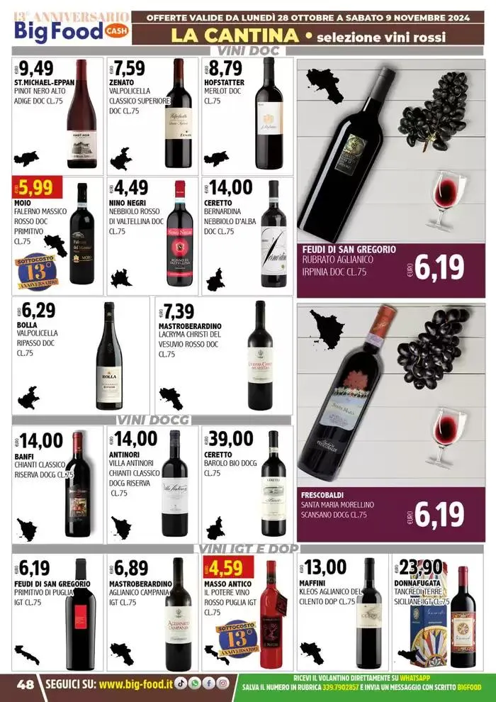 Festeggiamo il nostro 13 anniversario da 28 ottobre a 9 novembre di 2024 - Pagina del volantino 48