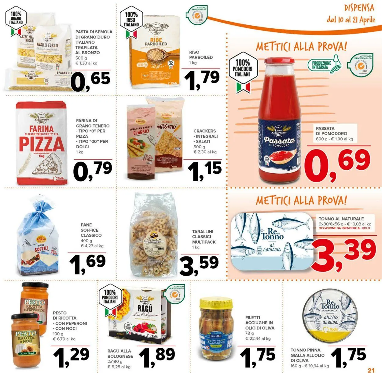 Todis Volantino attuale da 28 maggio a 11 giugno di 2025 - Pagina del volantino 21