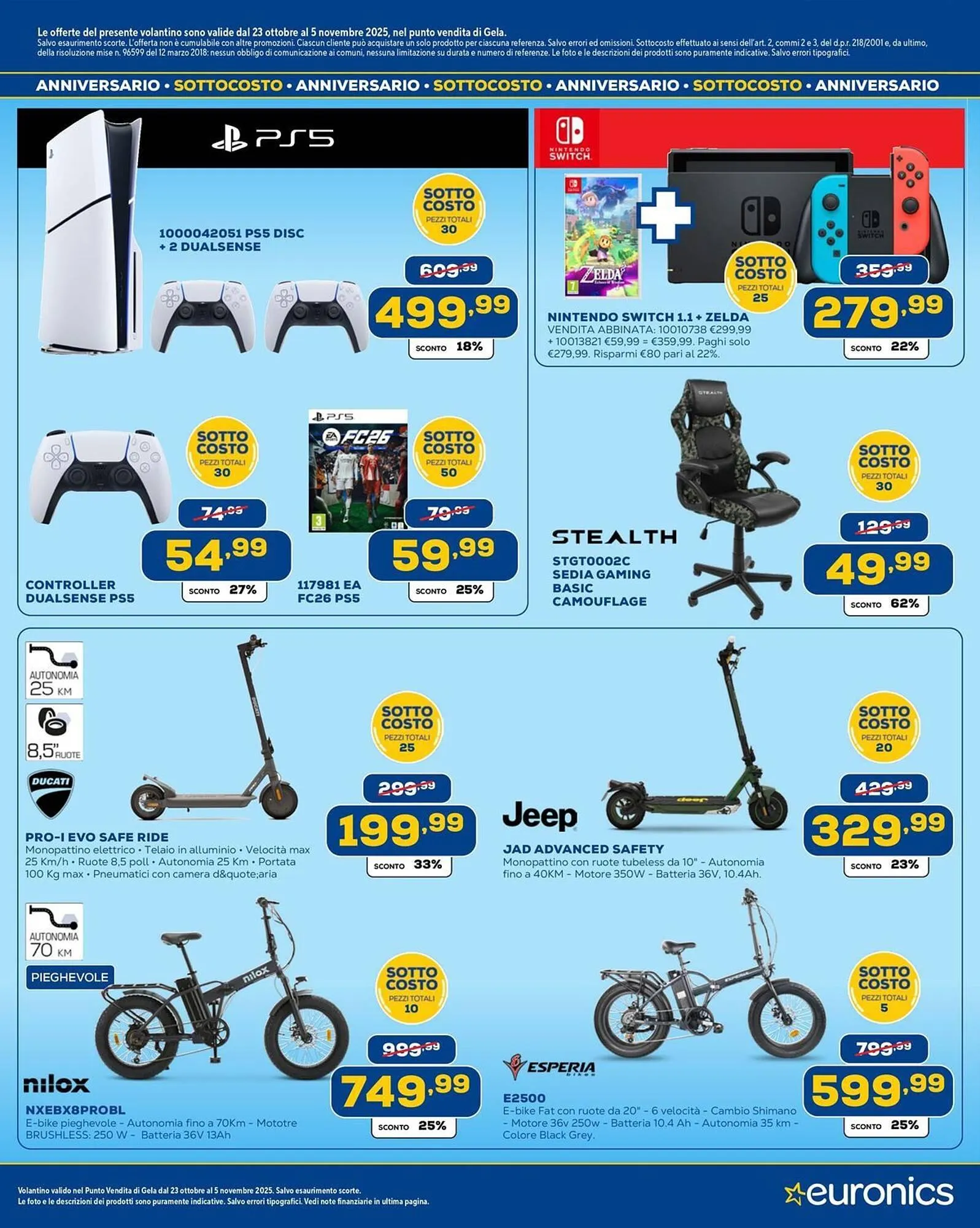 Volantino Euronics da 27 ottobre a 5 novembre di 2025 - Pagina del volantino 4