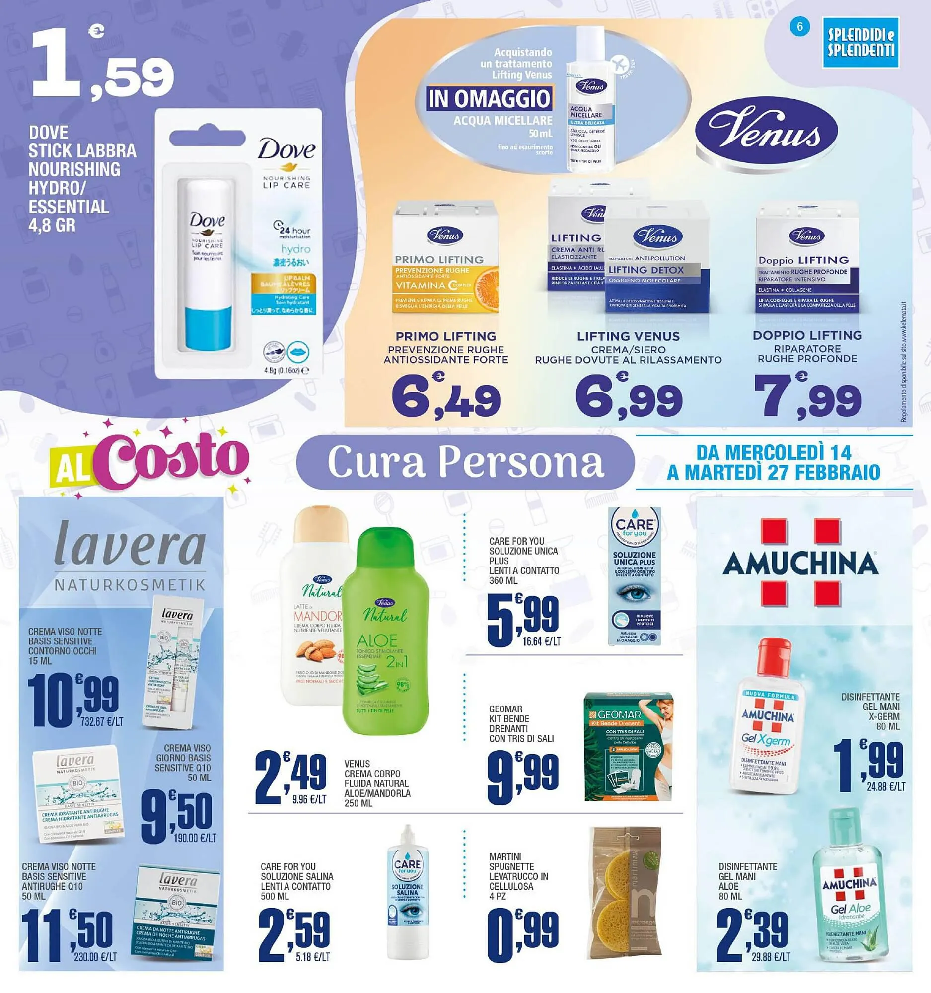 Volantino Splendidi e Splendenti da 14 febbraio a 27 febbraio di 2024 - Pagina del volantino 2