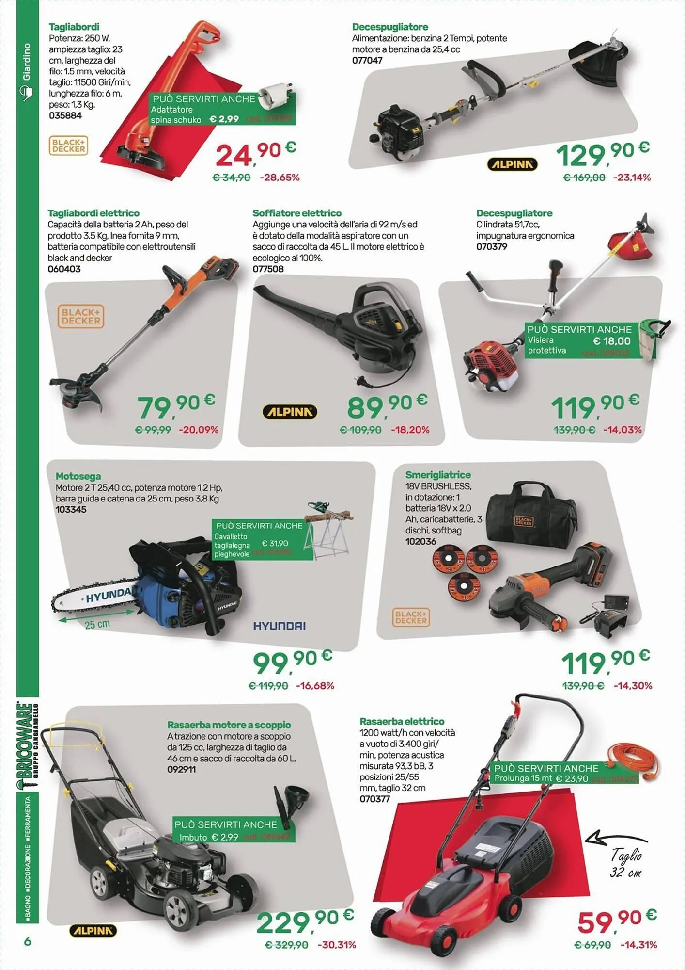Volantino Bricoware da 12 giugno a 13 luglio di 2025 - Pagina del volantino 6