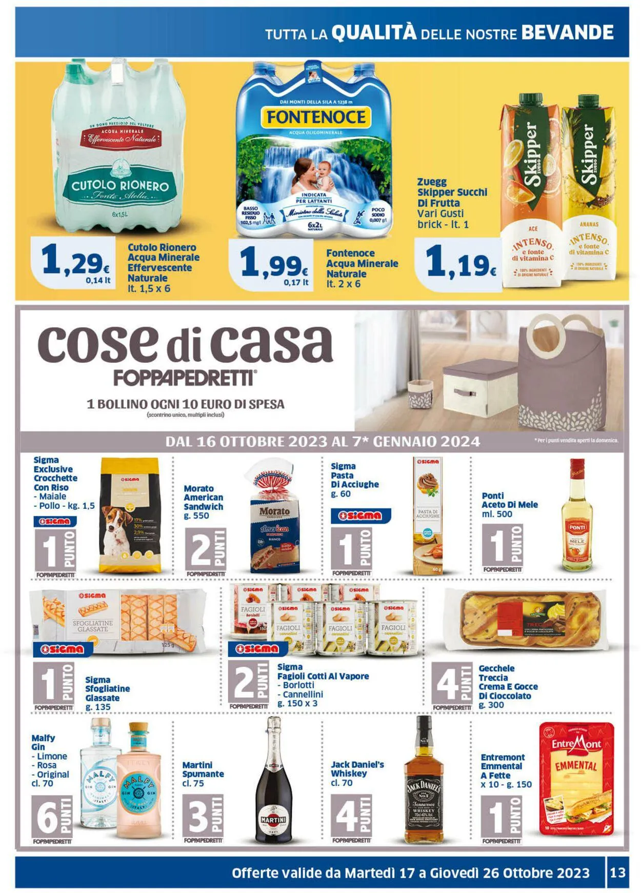 Sigma - Napoli Volantino attuale da 17 ottobre a 26 ottobre di 2023 - Pagina del volantino 13