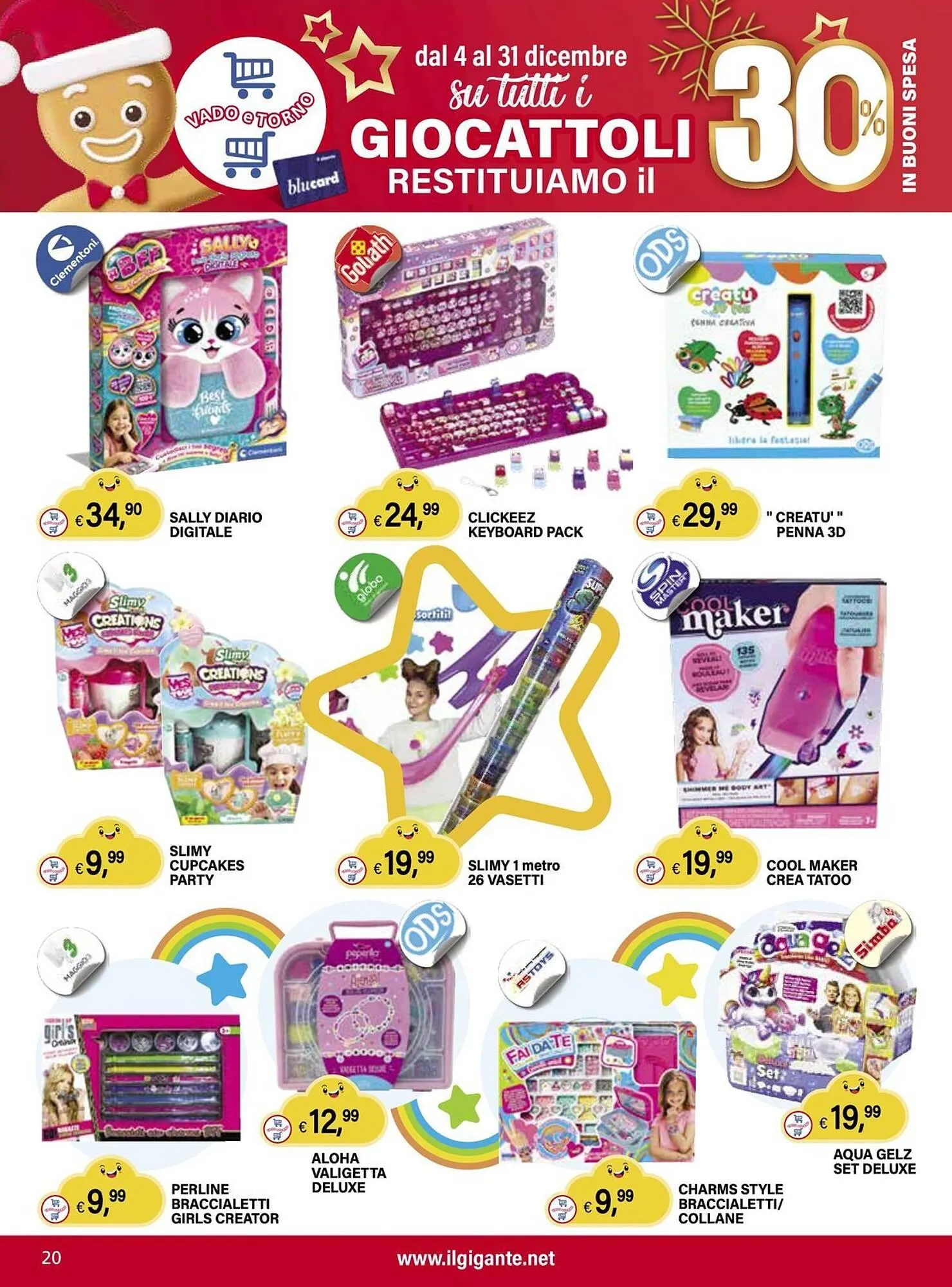 Volantino Il Gigante da 4 dicembre a 31 dicembre di 2025 - Pagina del volantino 20