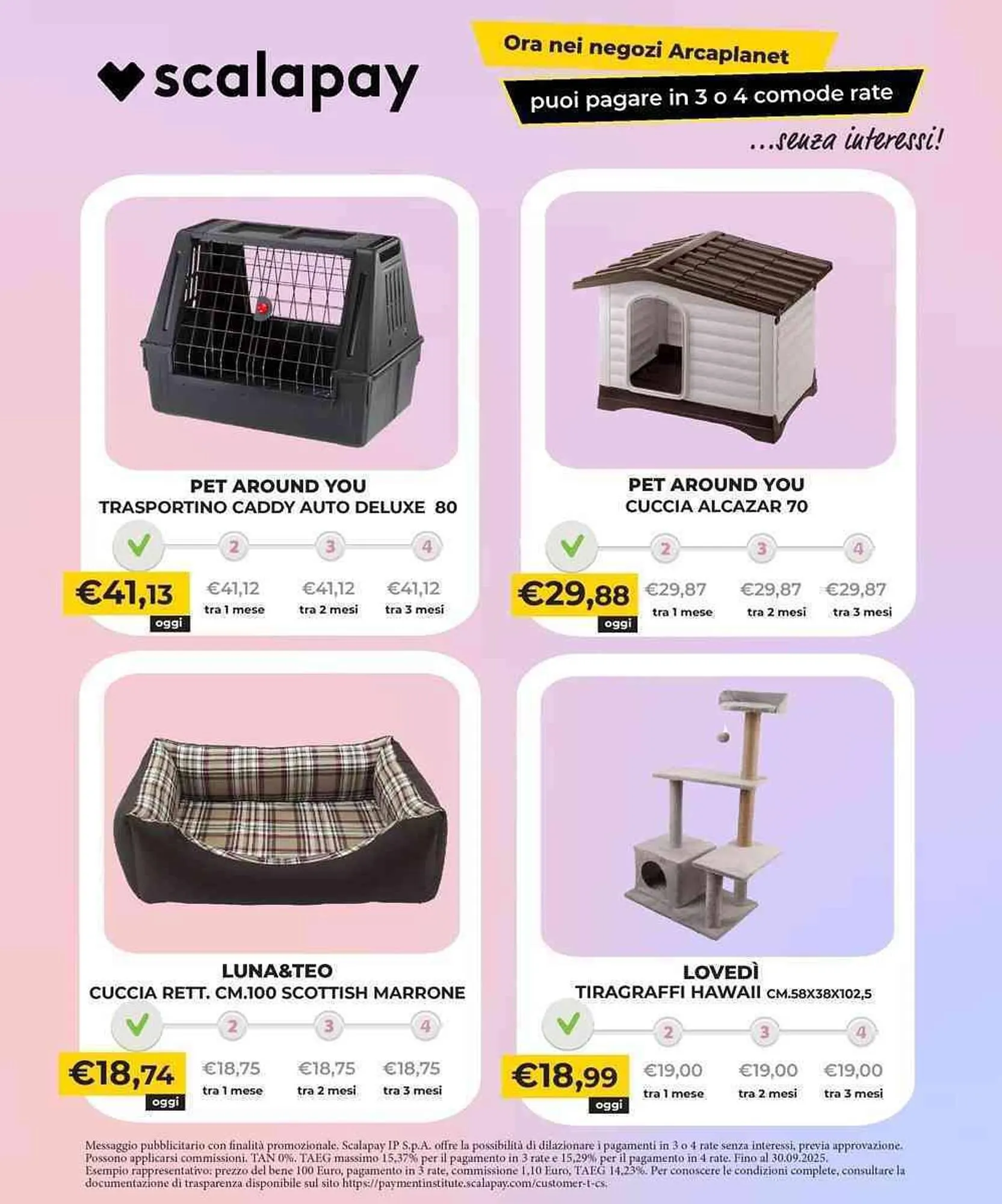 Volantino Arcaplanet da 8 dicembre a 14 dicembre di 2025 - Pagina del volantino 31