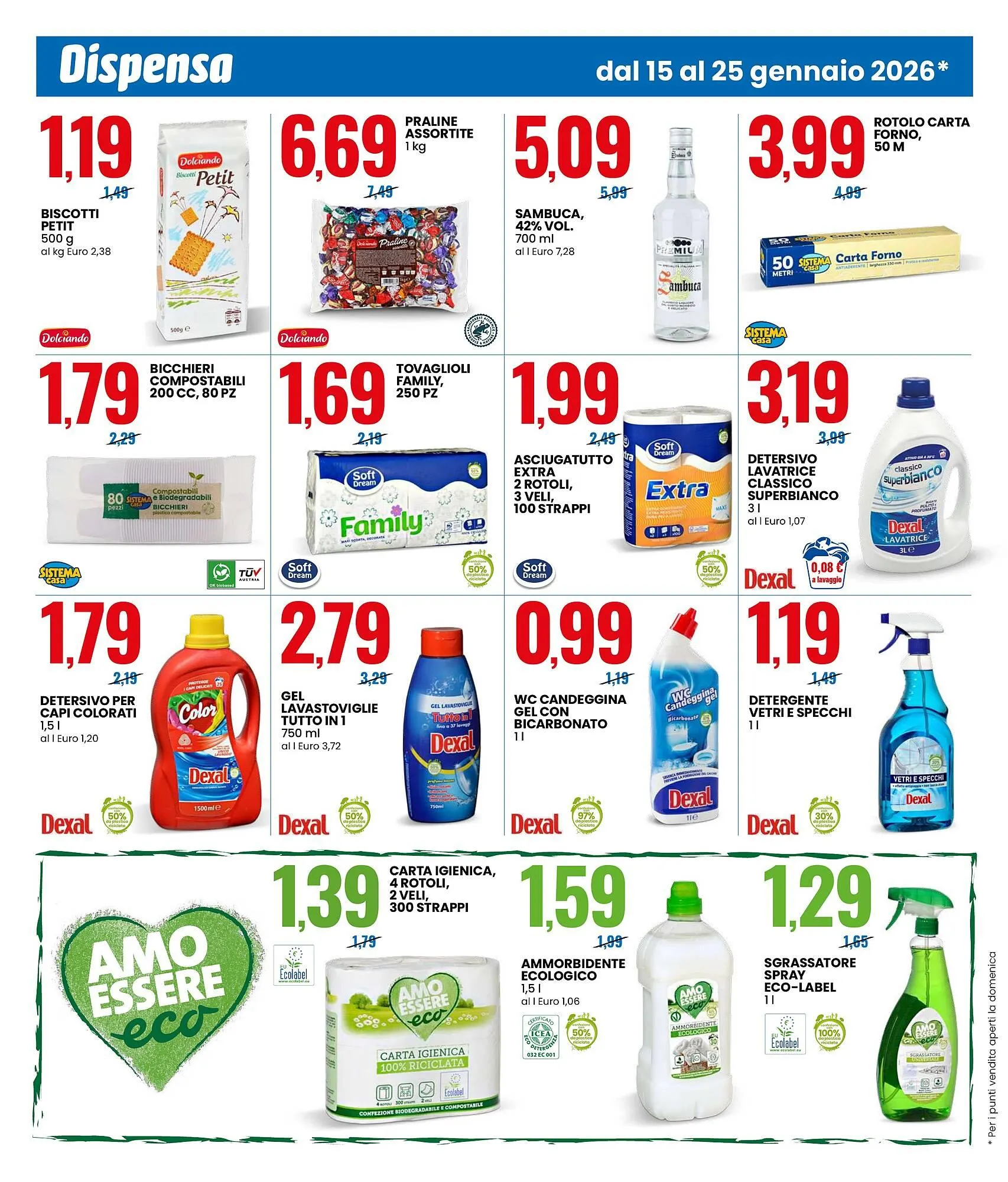 Volantino Eurospin da 15 gennaio a 25 gennaio di 2026 - Pagina del volantino 6
