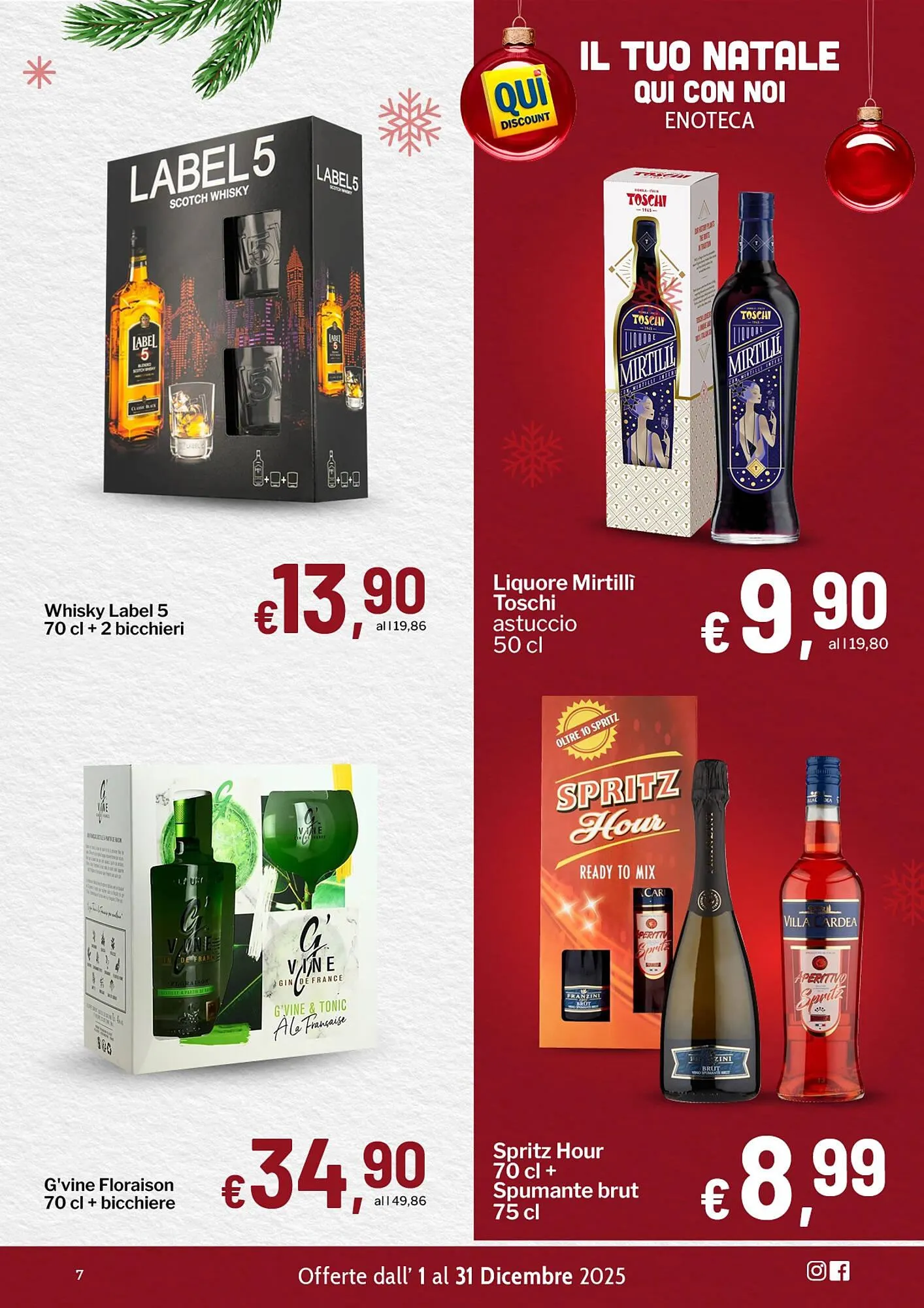 Volantino Qui Discount da 2 dicembre a 31 dicembre di 2025 - Pagina del volantino 7