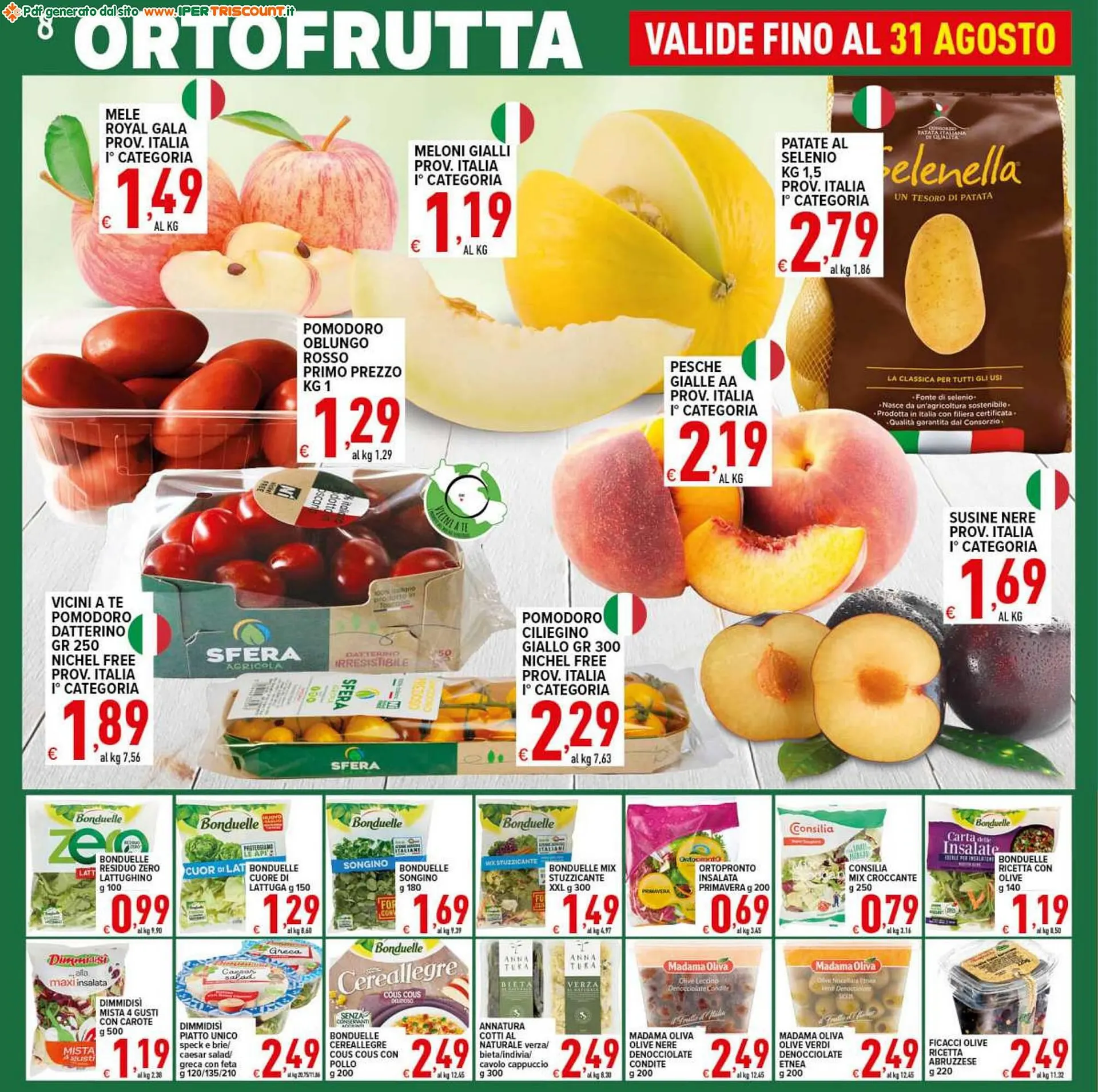 Volantino Iper Triscount da 23 agosto a 31 agosto di 2023 - Pagina del volantino 8