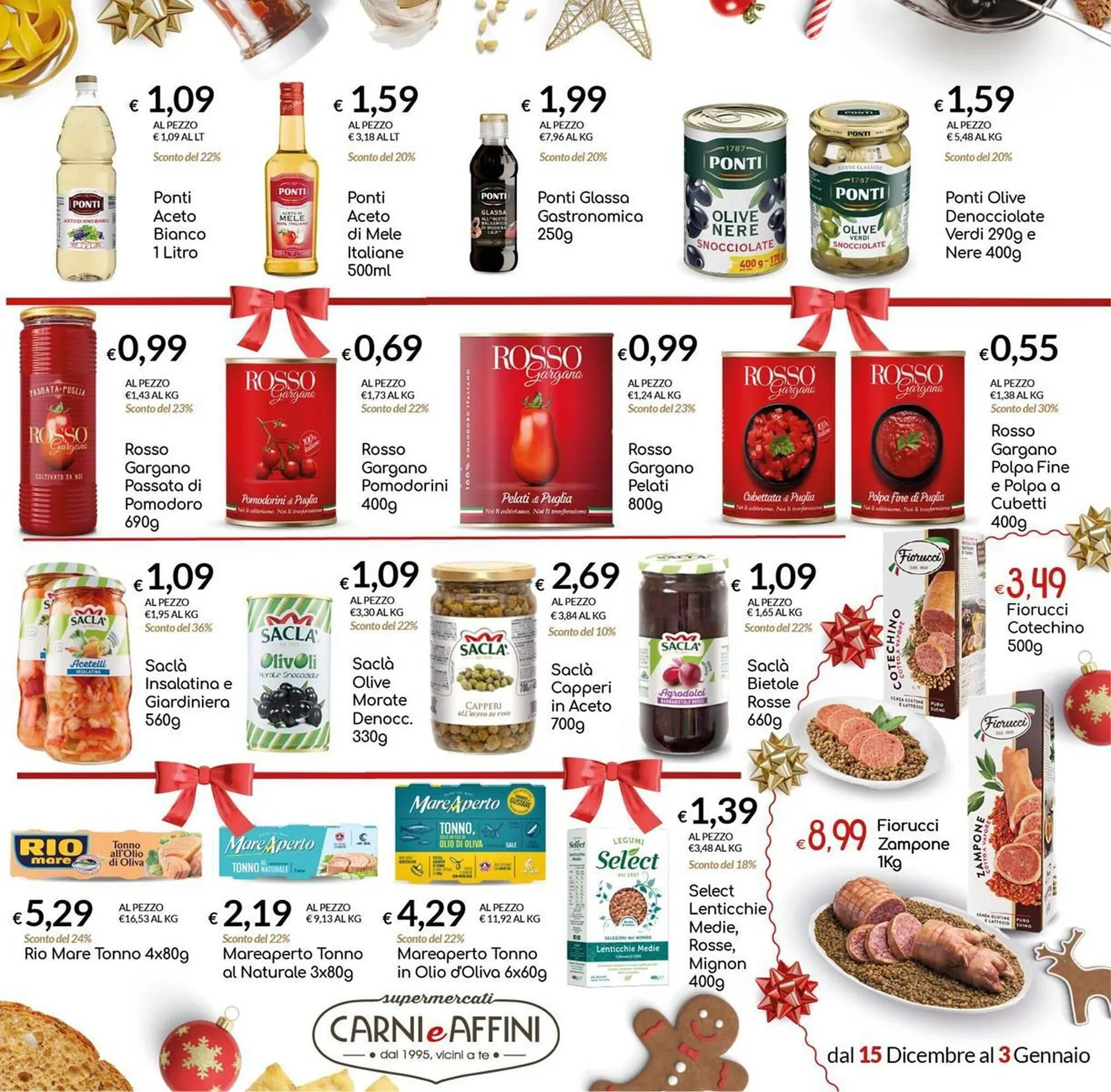 Volantino Carni e Affini Supermercati da 15 dicembre a 3 gennaio di 2026 - Pagina del volantino 19