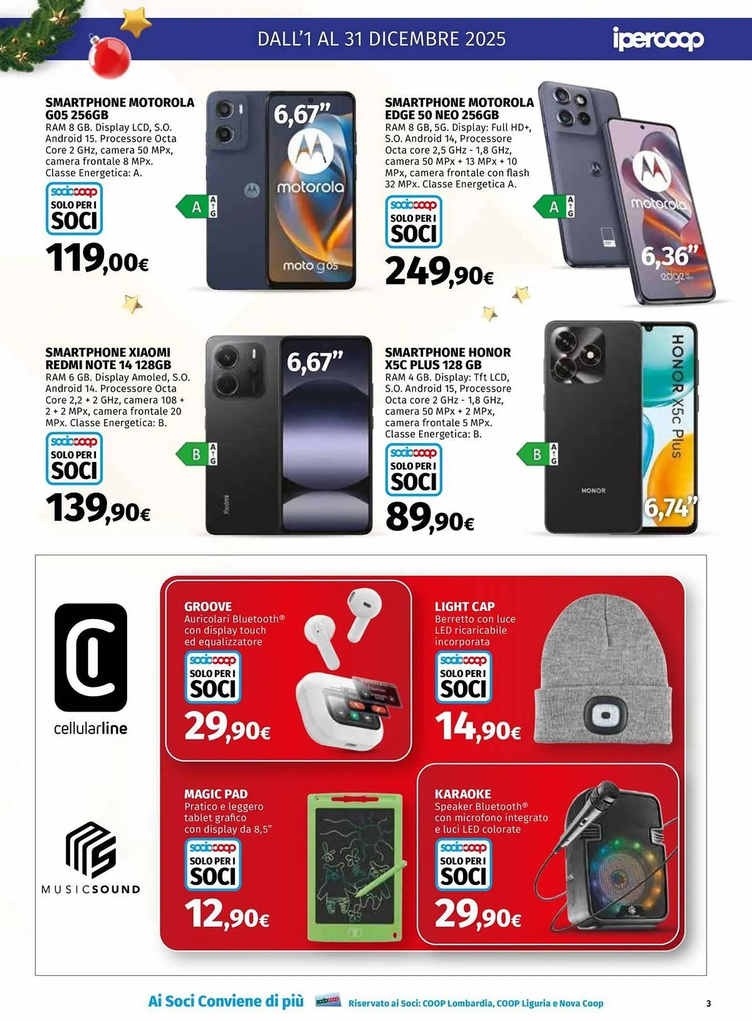 Volantino Ipercoop da 1 dicembre a 24 dicembre di 2025 - Pagina del volantino 3