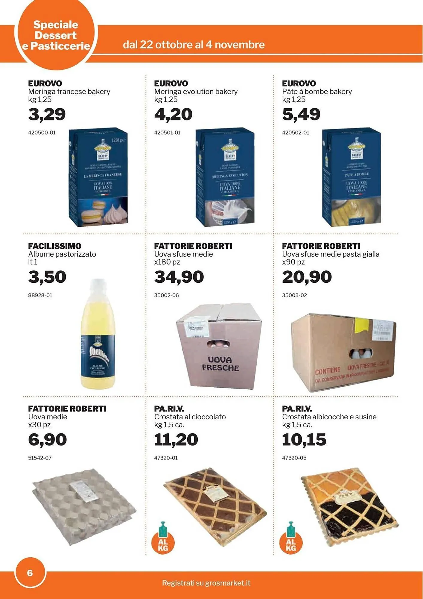 Volantino GrosMarket da 23 ottobre a 4 novembre di 2025 - Pagina del volantino 6