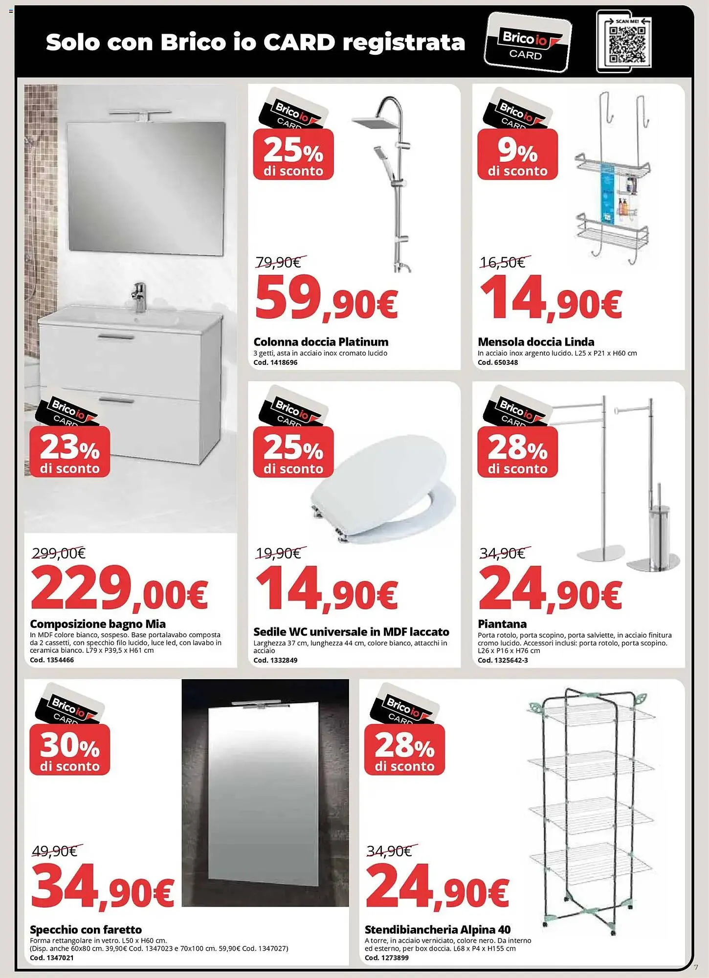 Volantino Brico Io da 6 dicembre a 24 dicembre di 2025 - Pagina del volantino 7