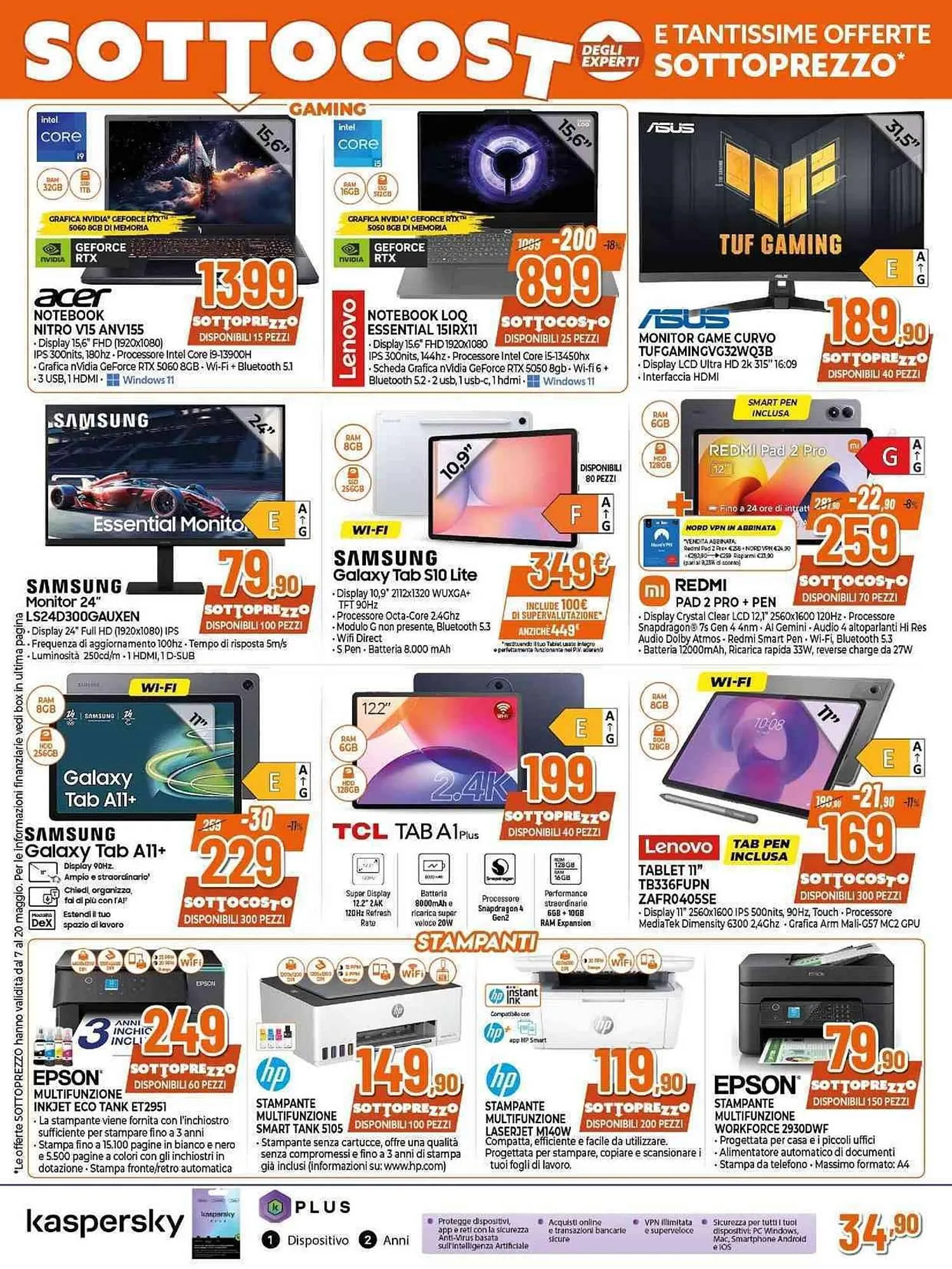 Volantino Expert da 7 maggio a 20 maggio di 2026 - Pagina del volantino 7
