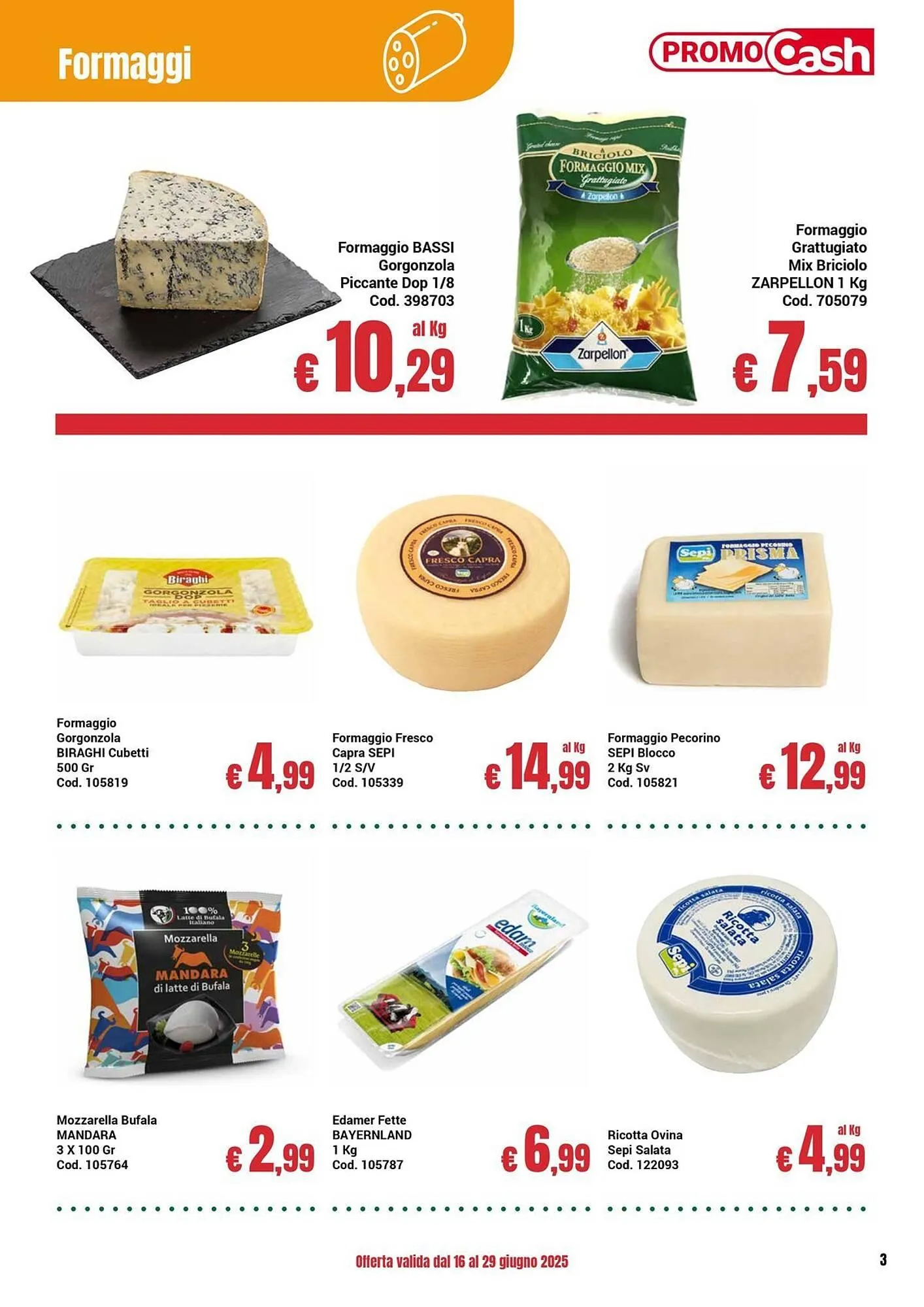 Volantino Centro Cash da 16 giugno a 29 giugno di 2025 - Pagina del volantino 3